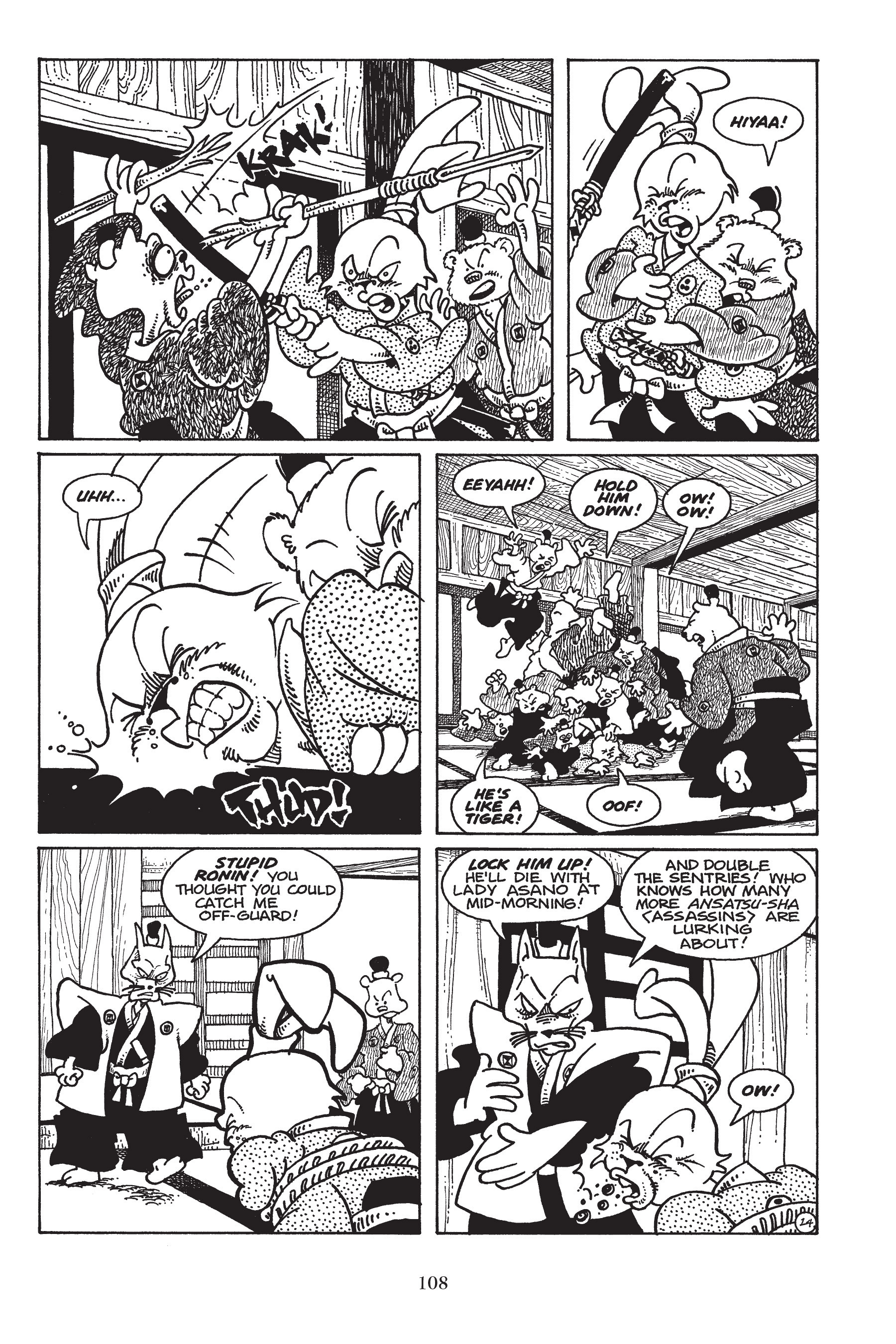 Read online Usagi Yojimbo (1987) comic -  Issue # _TPB 7 - 101