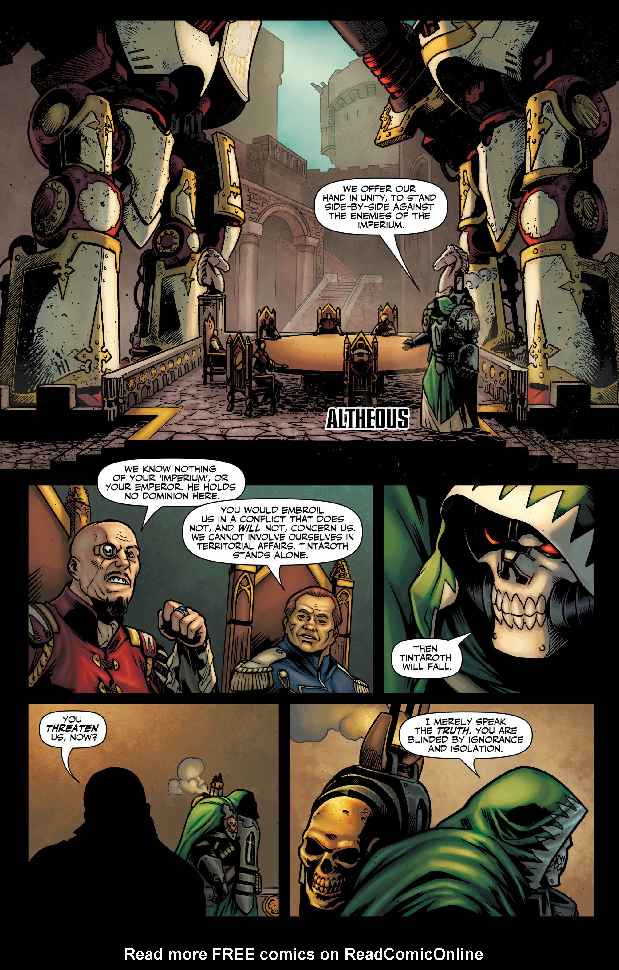 Read online Warhammer 40,000: Will of Iron comic -  Issue #3 - 16