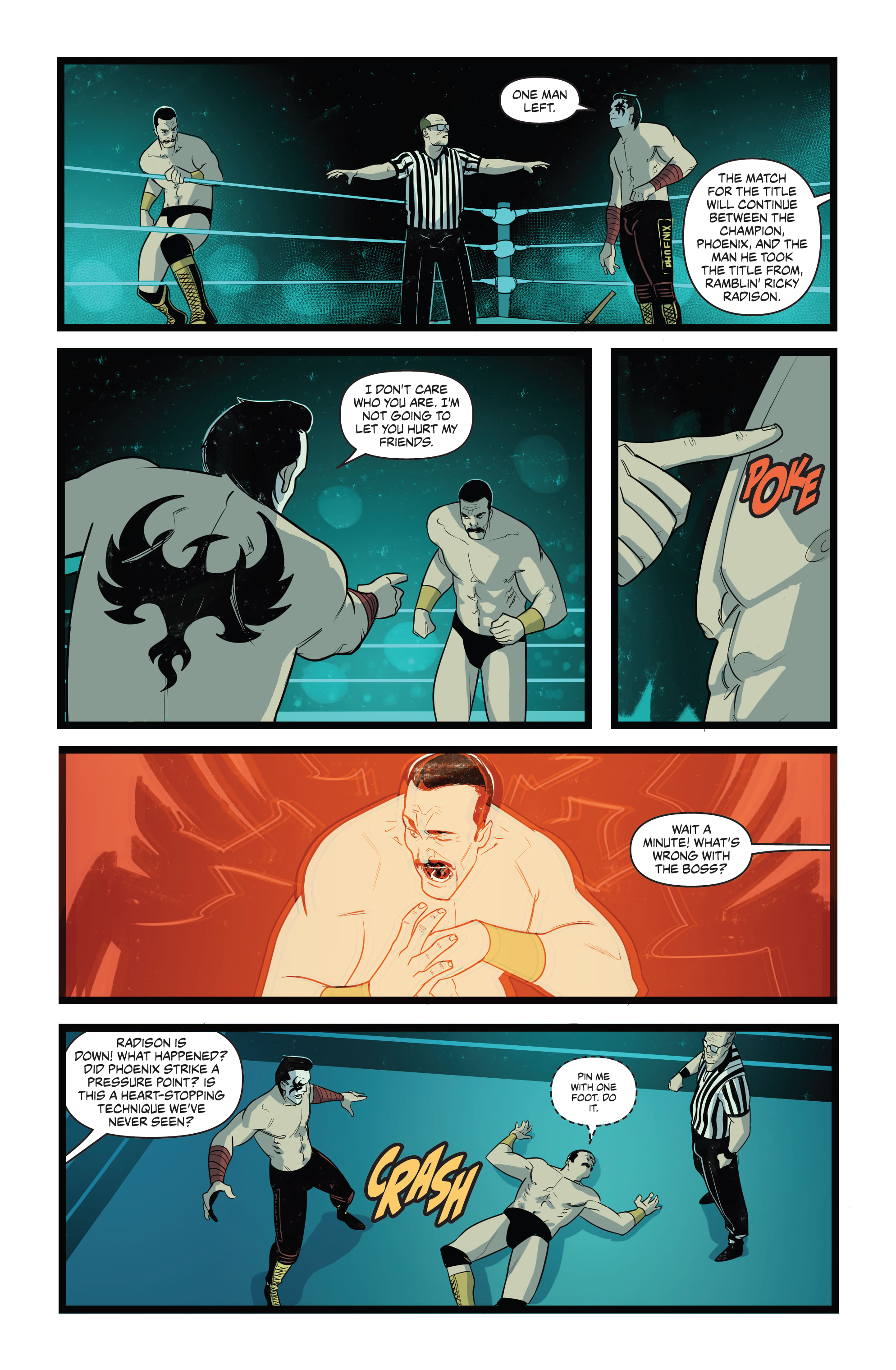 Read online Over the Ropes comic -  Issue # _TPB - 69