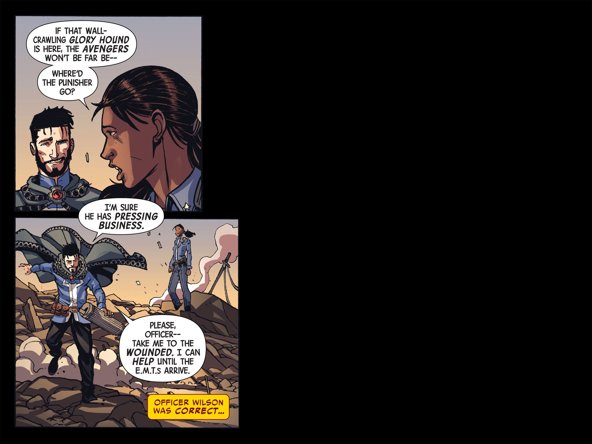 Read online Doctor Strange/Punisher: Magic Bullets Infinite Comic comic -  Issue #8 - 67