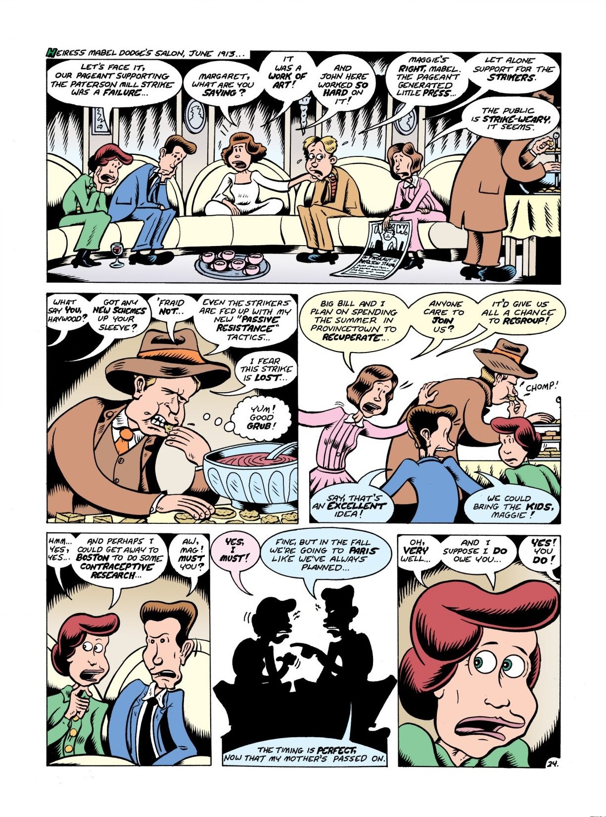 Read online Woman Rebel: The Margaret Sanger Story comic -  Issue # TPB - 31