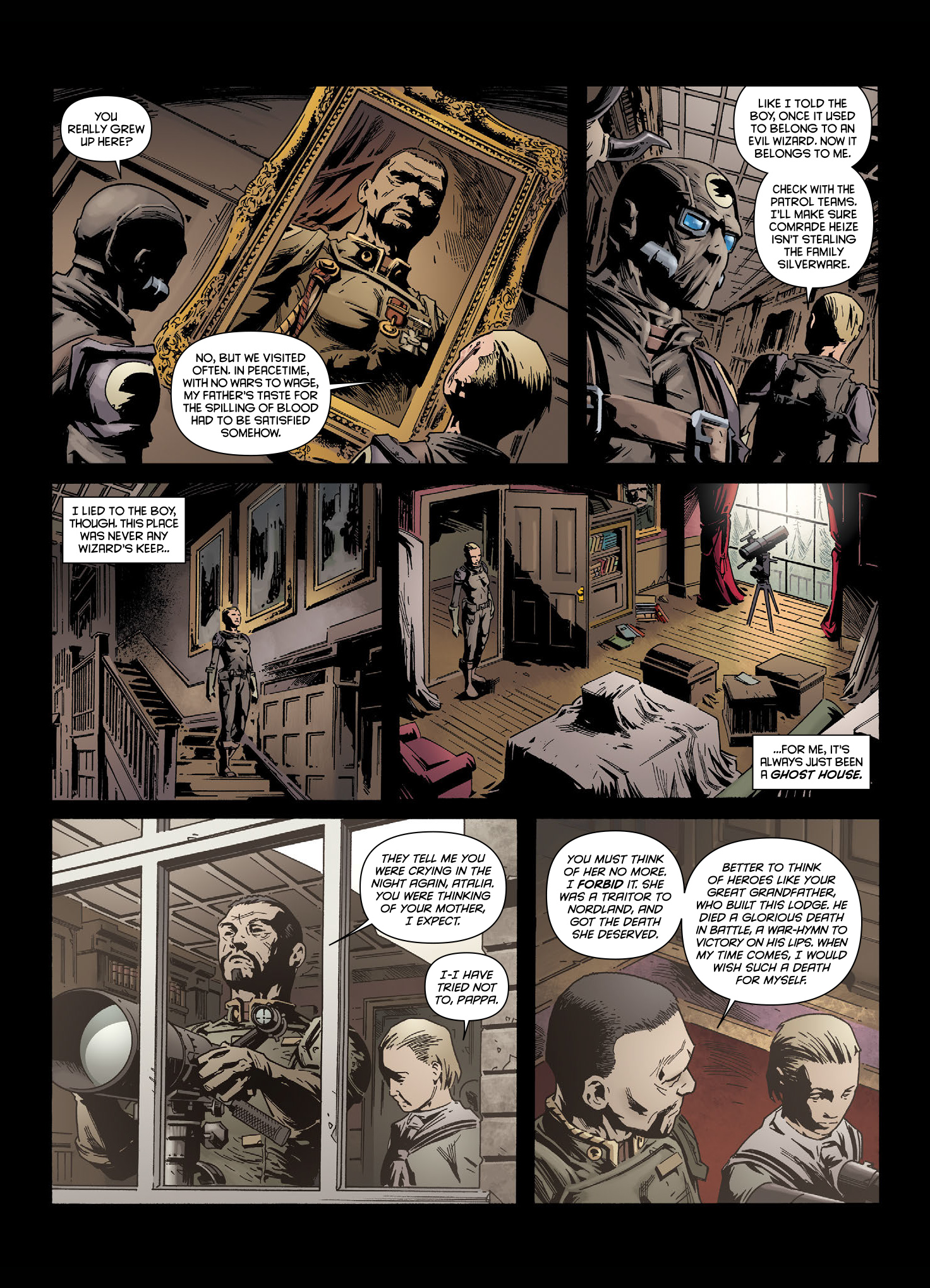 Read online Jaegir: Beasts Within comic -  Issue # TPB - 23