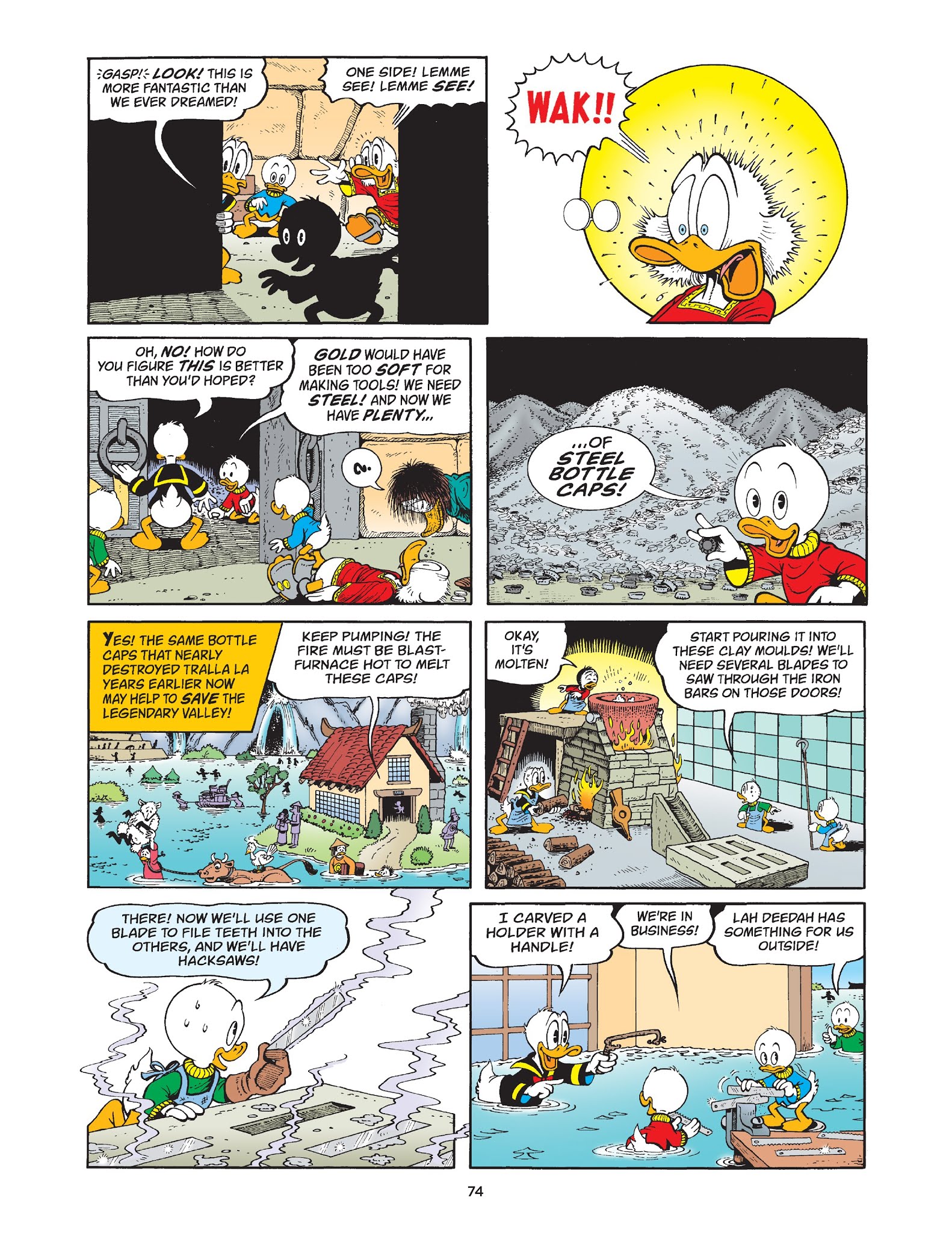 Read online Walt Disney Uncle Scrooge and Donald Duck: The Don Rosa Library comic -  Issue # TPB 3 (Part 1) - 75