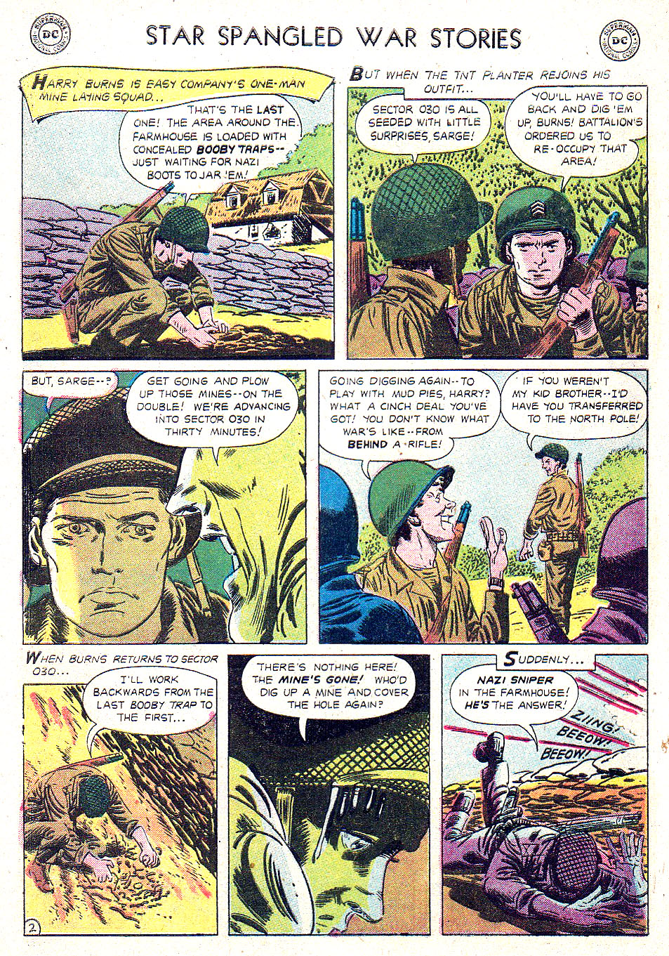 Read online Star Spangled War Stories (1952) comic -  Issue #62 - 28