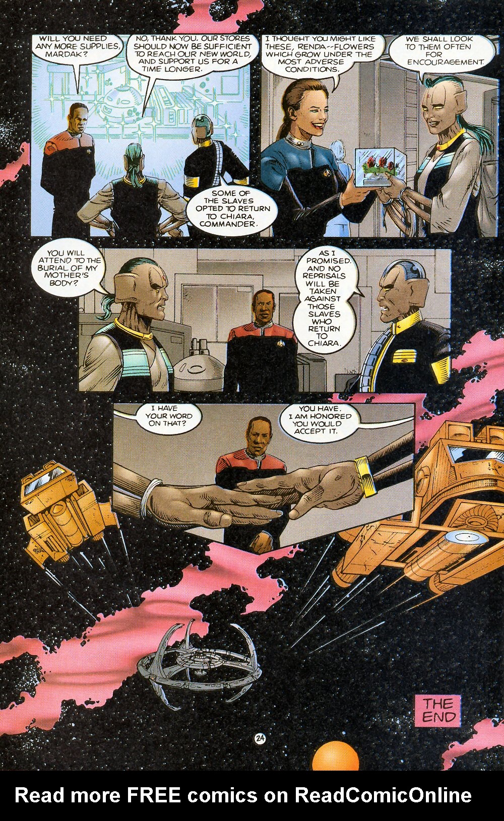 Read online Star Trek: Deep Space Nine (1993) comic -  Issue #5 - 28