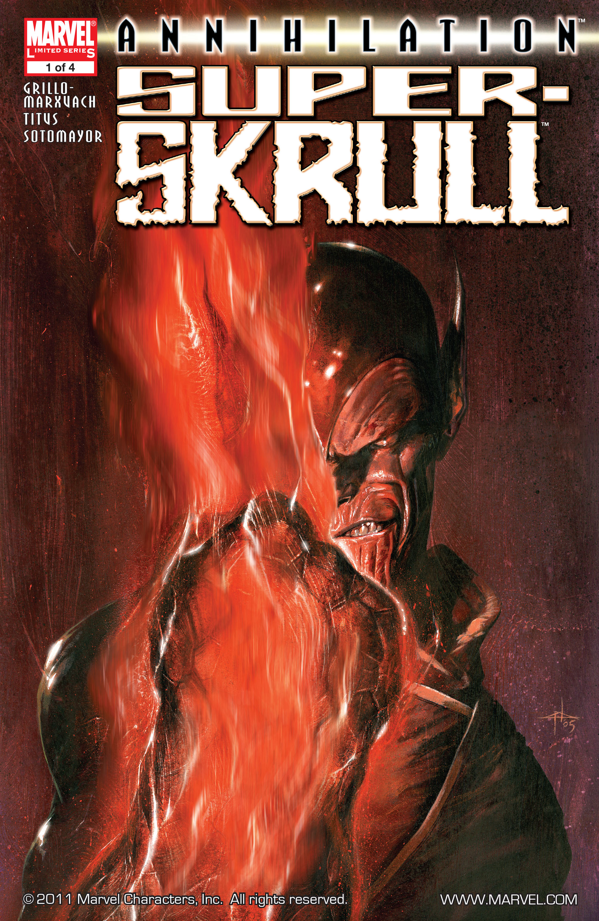 Read online Annihilation: Super-Skrull comic -  Issue #1 - 1
