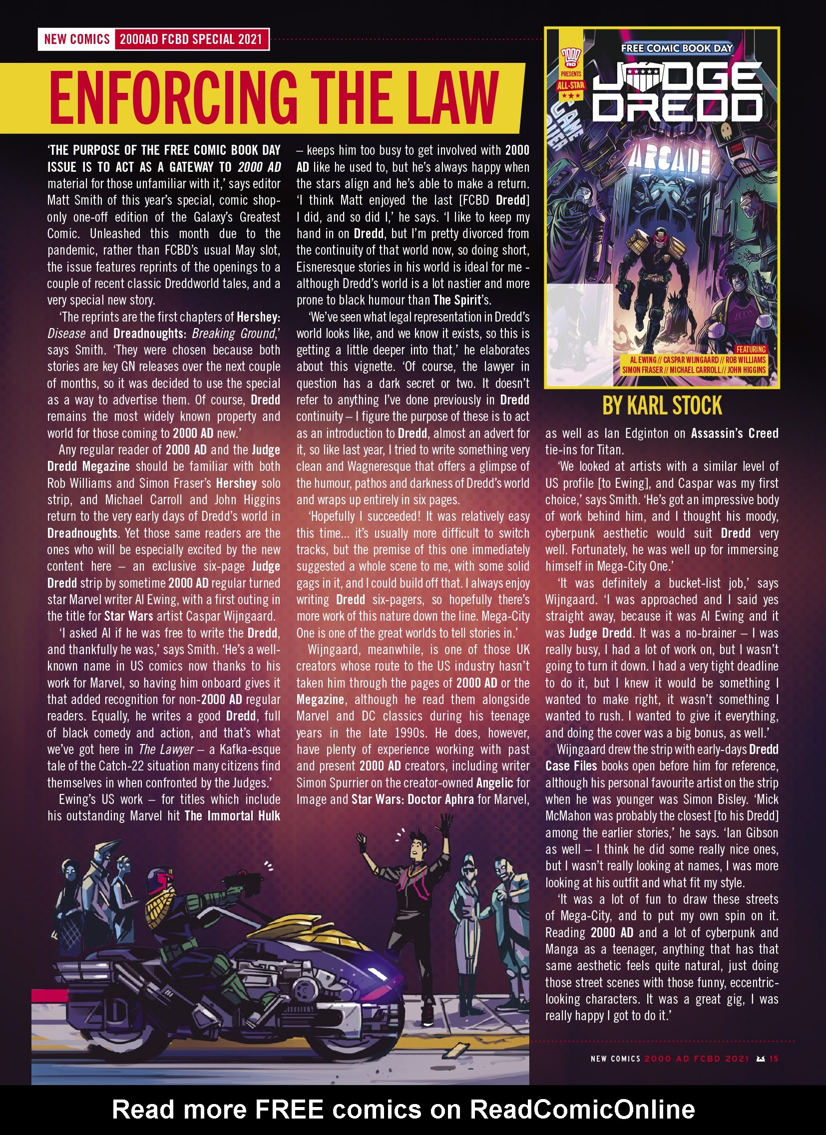 Read online Judge Dredd Megazine (Vol. 5) comic -  Issue #435 - 15