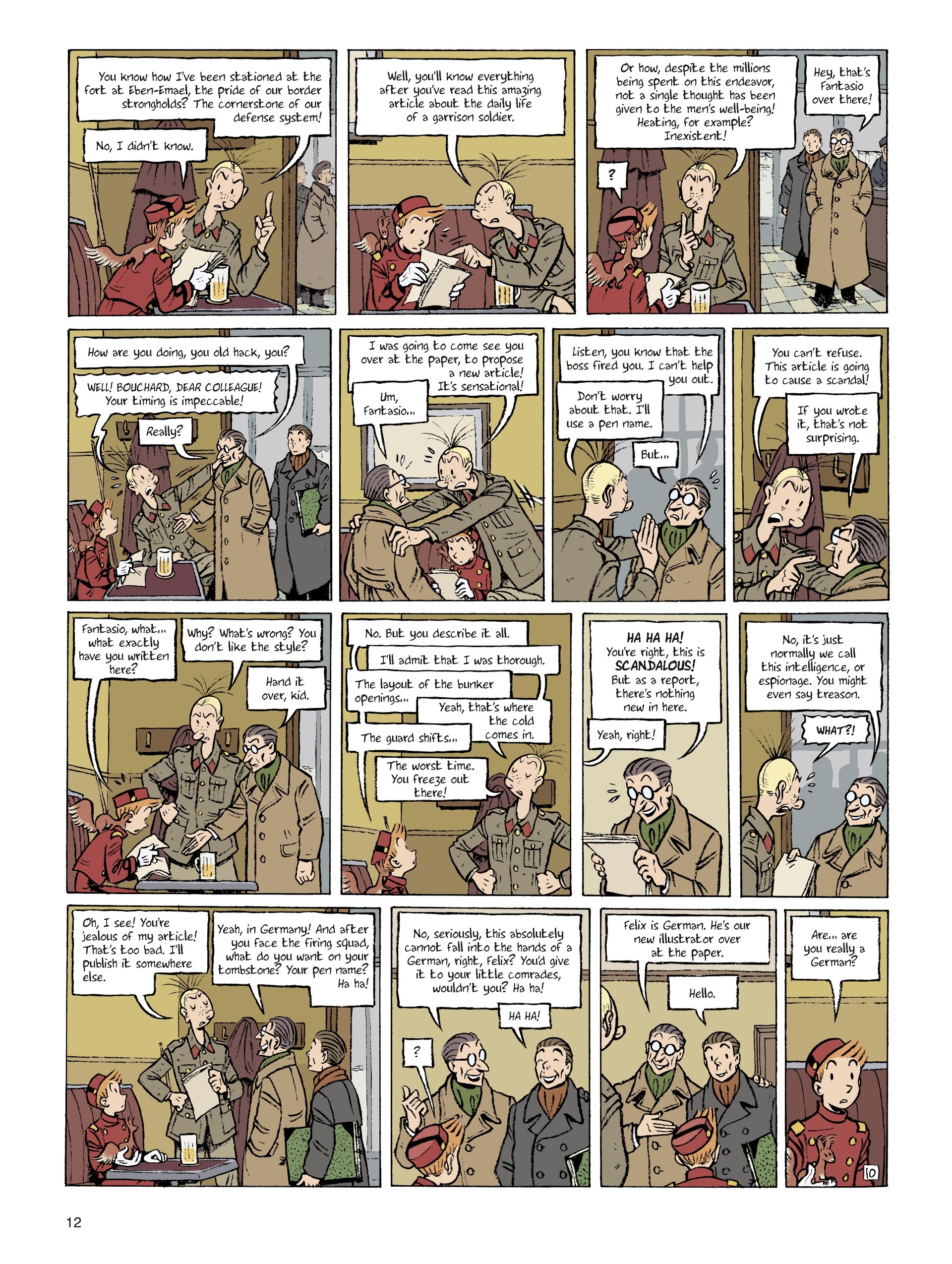 Read online Spirou: Hope Against All Odds comic -  Issue #1 - 12