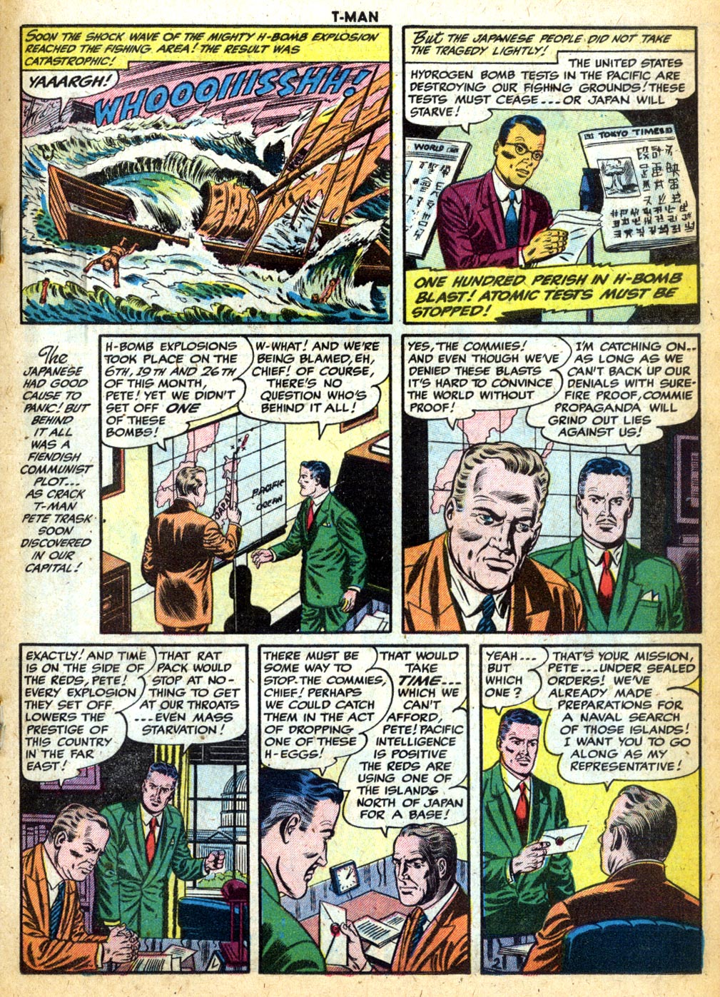 Read online T-Man: World Wide Trouble Shooter comic -  Issue #23 - 19