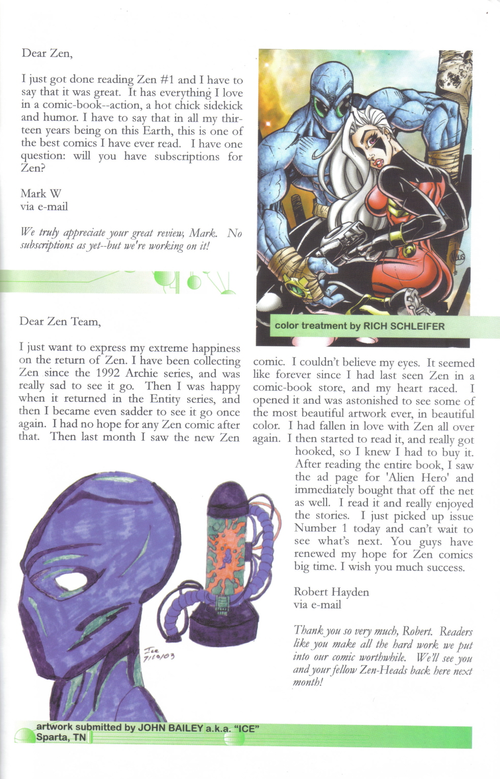 Read online Zen comic -  Issue #3 - 28