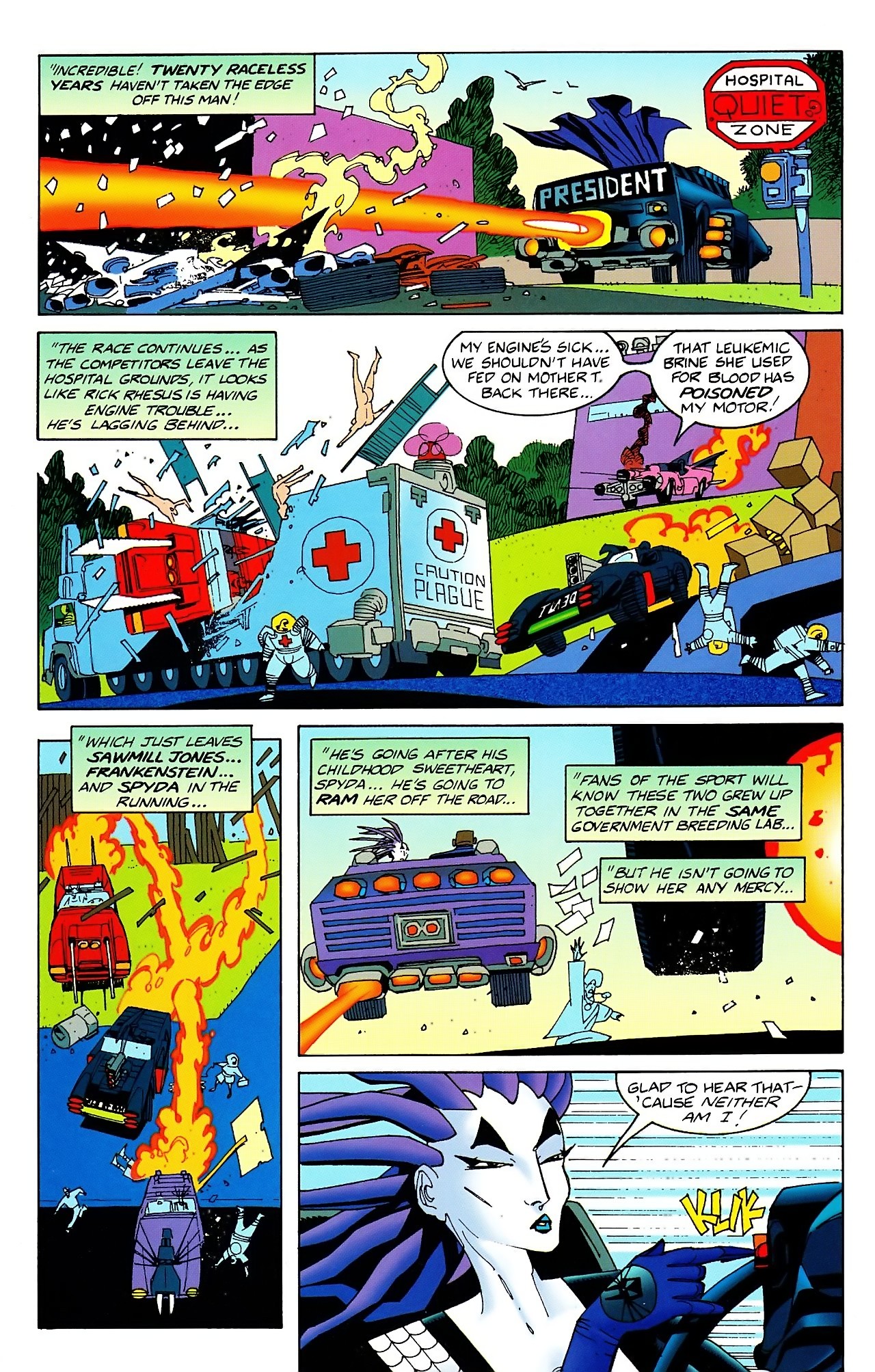 Read online Death Race 2020 comic -  Issue #2 - 10