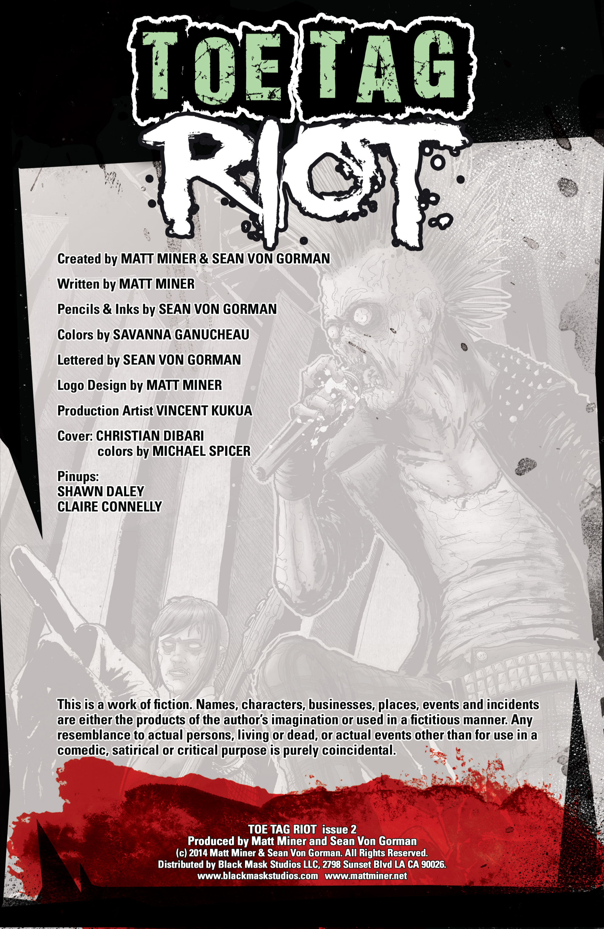 Read online Toe Tag Riot comic -  Issue #2 - 2