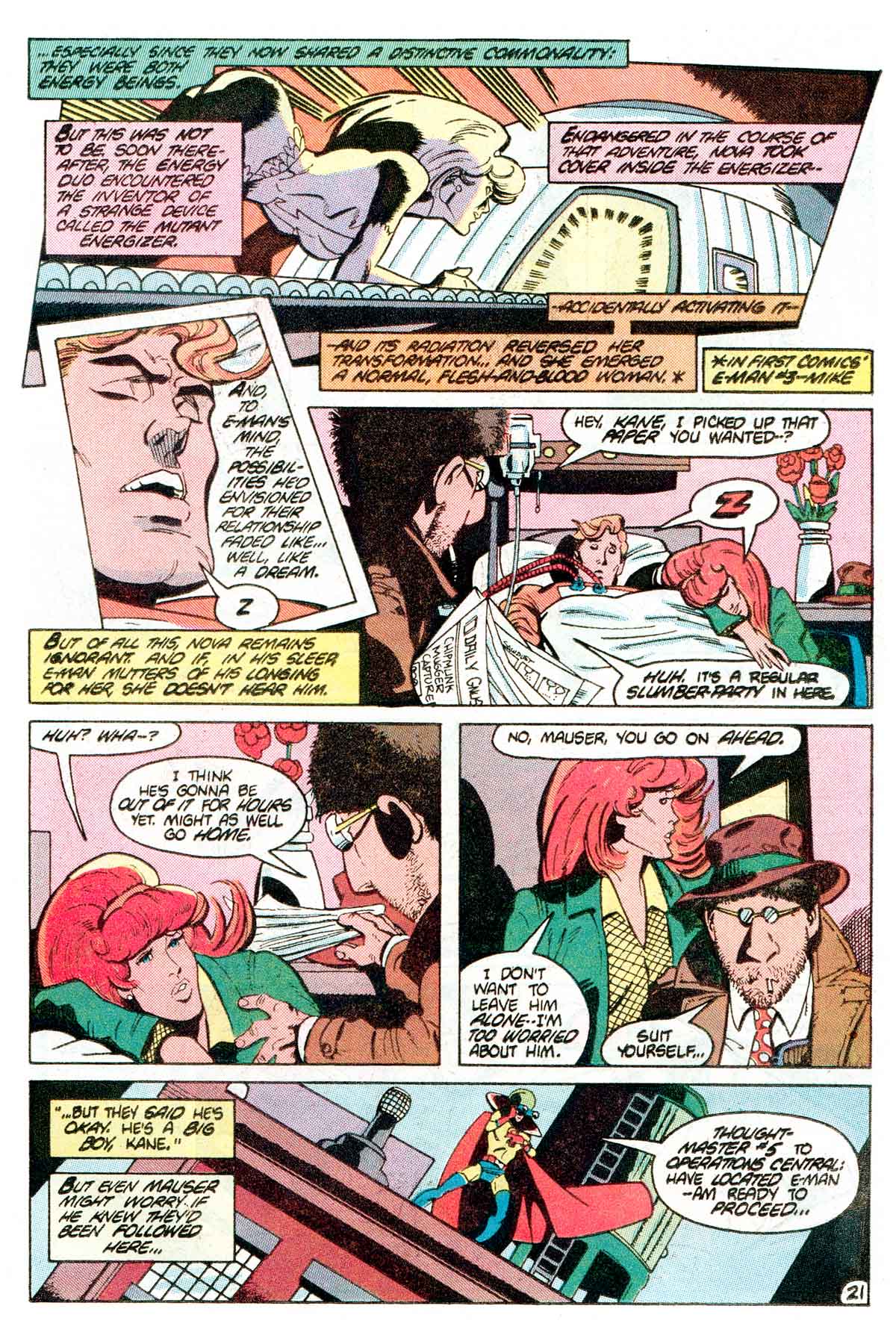Read online E-Man (1983) comic -  Issue #6 - 24