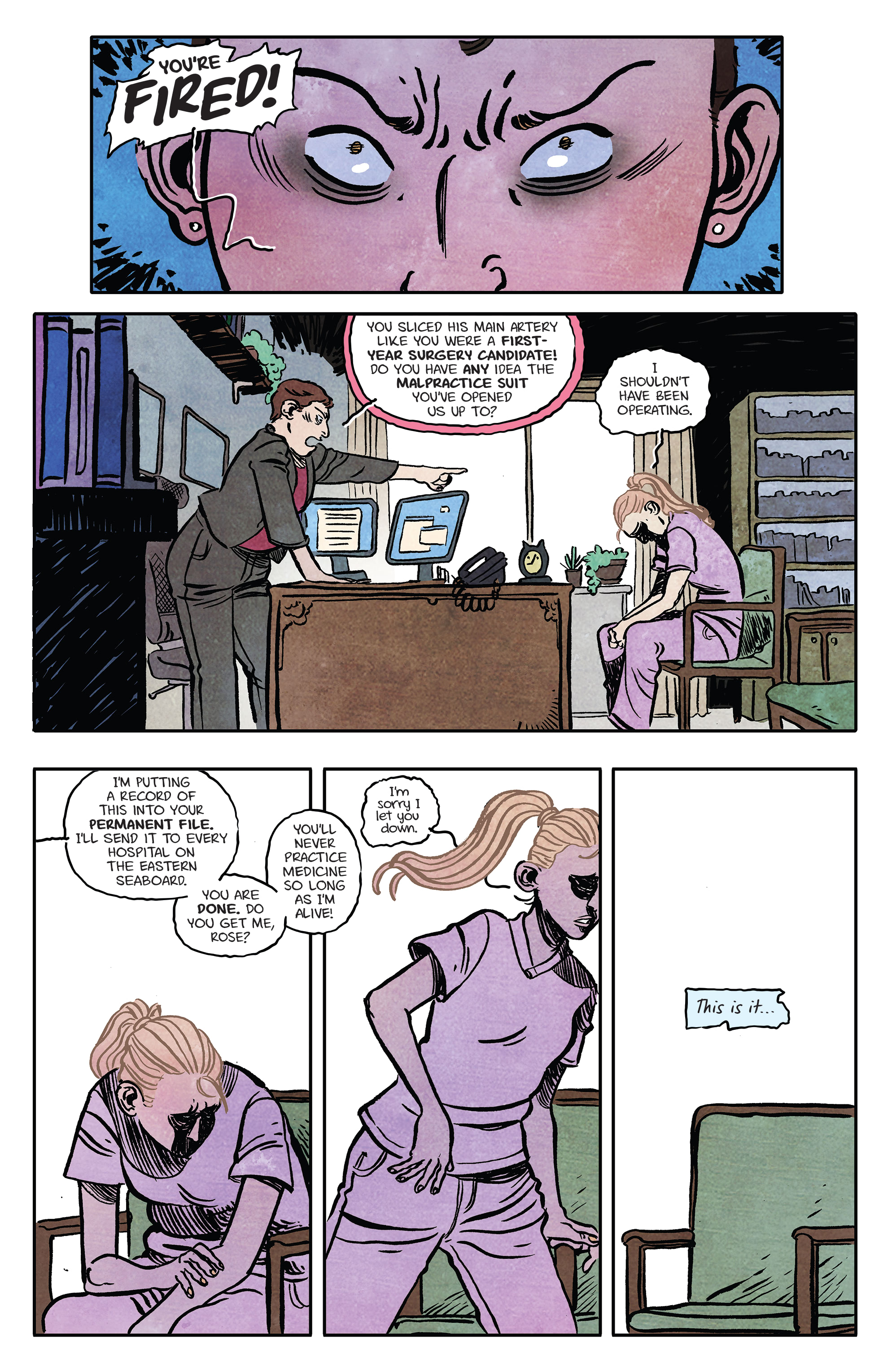 Read online Crashing comic -  Issue #4 - 17