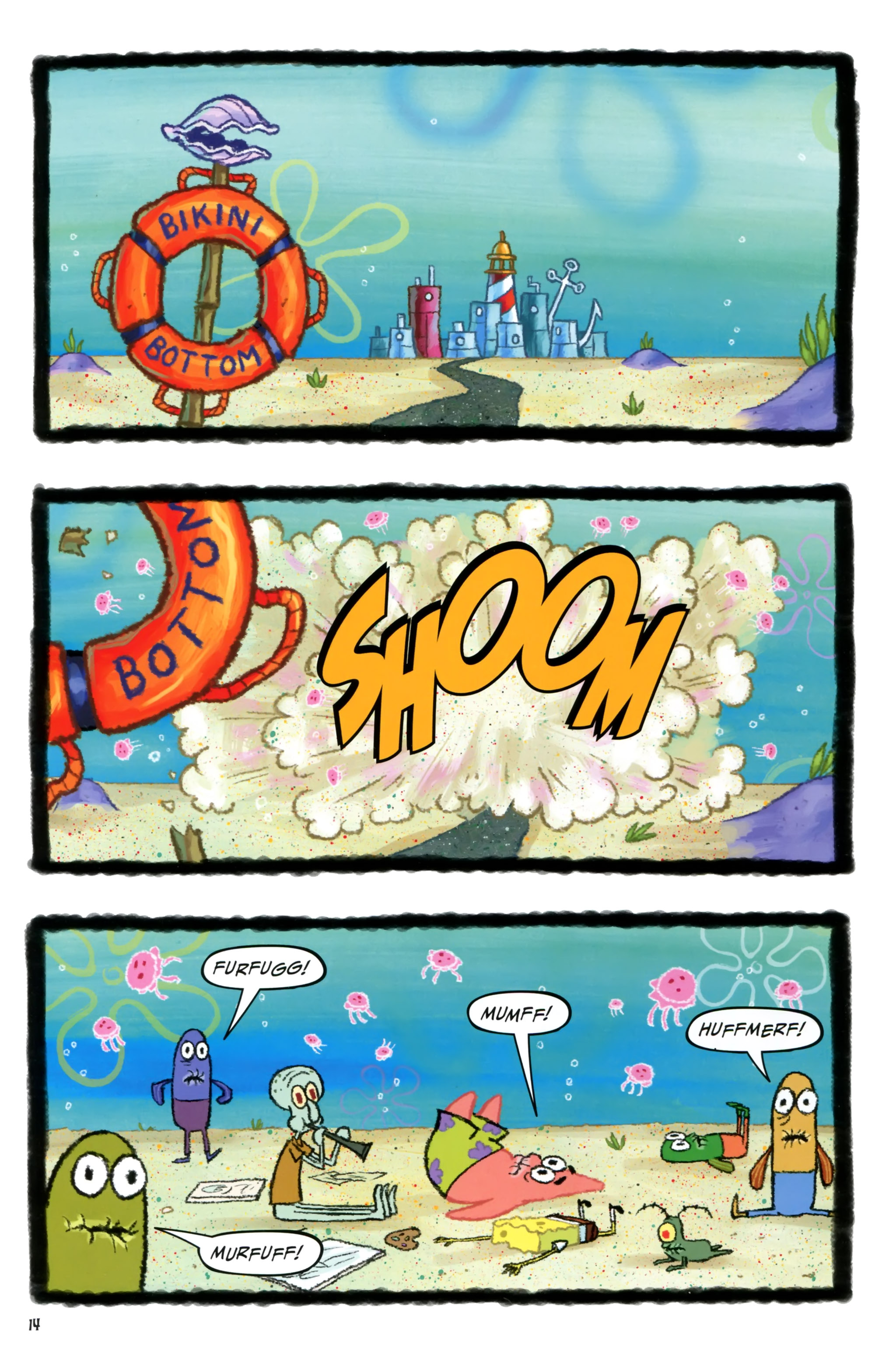Read online Spongebob Freestyle Funnies comic -  Issue # FCBD 2015 - 16