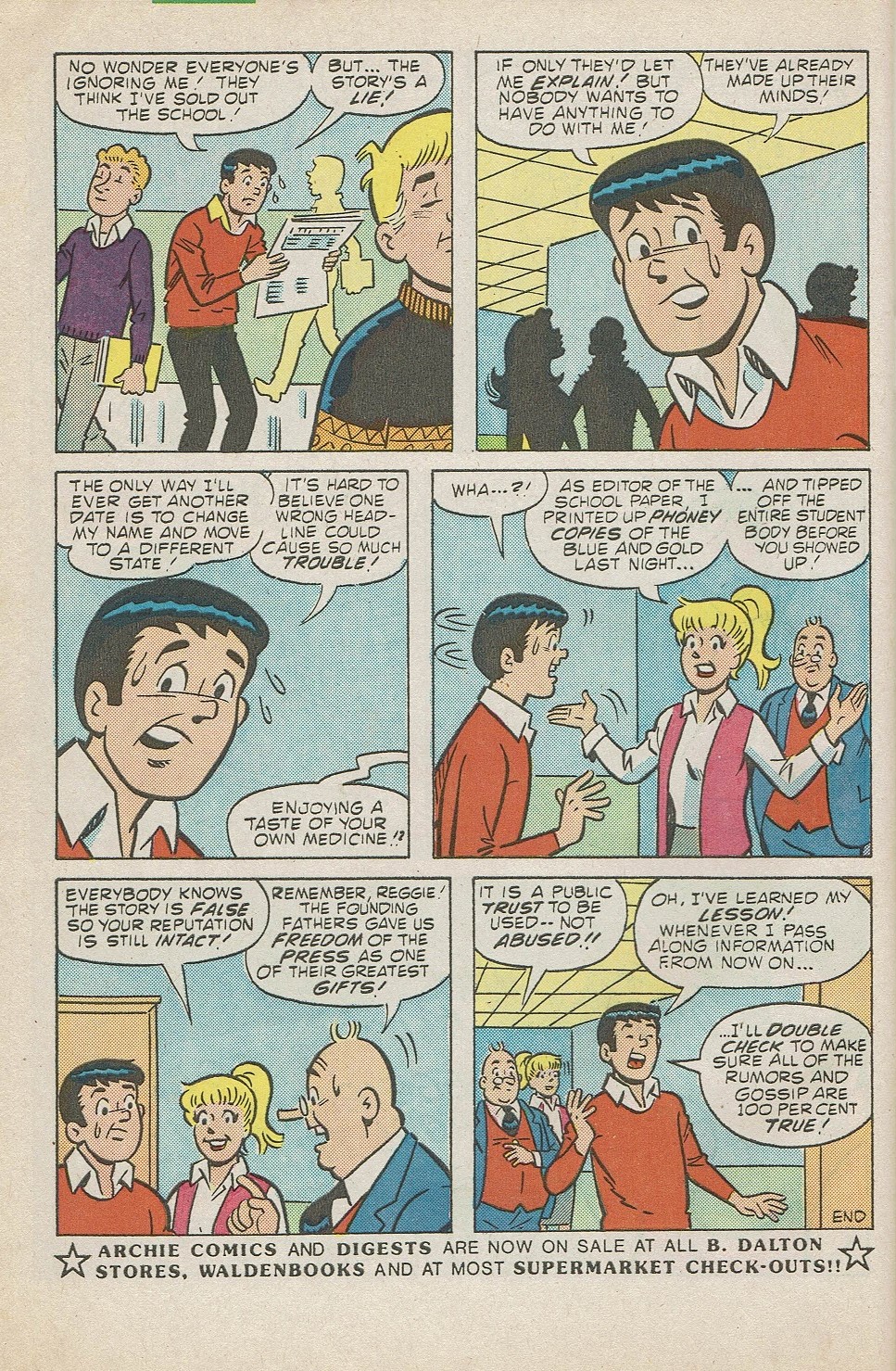 Read online Archie at Riverdale High (1972) comic -  Issue #113 - 34