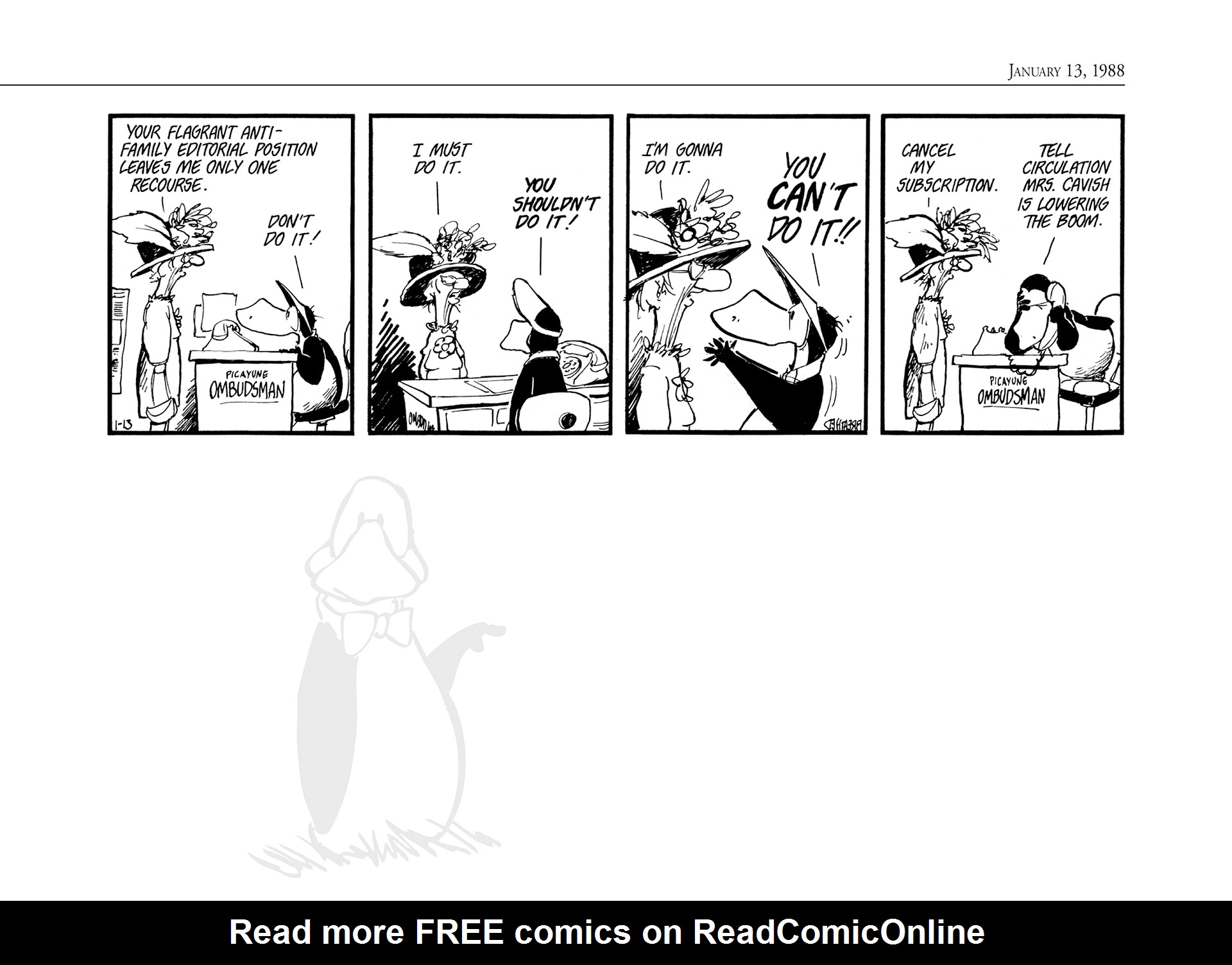 Read online The Bloom County Digital Library comic -  Issue # TPB 8 (Part 1) - 19