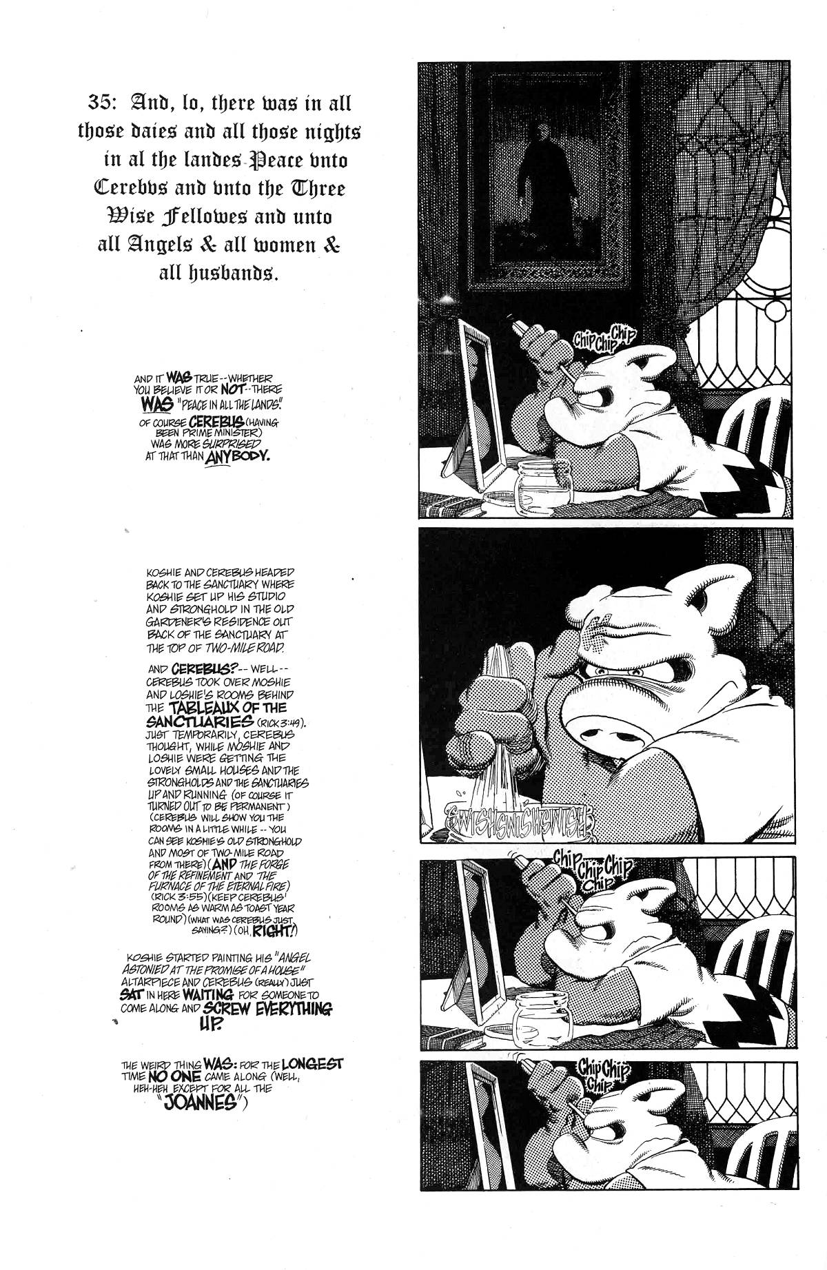 Read online Cerebus comic -  Issue #278 - 6