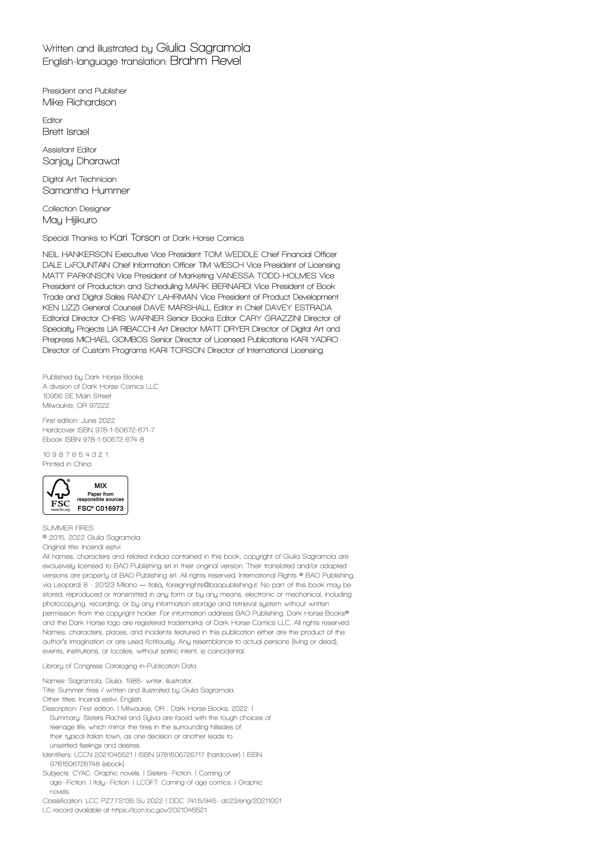 Read online Summer Fires comic -  Issue # TPB (Part 1) - 5