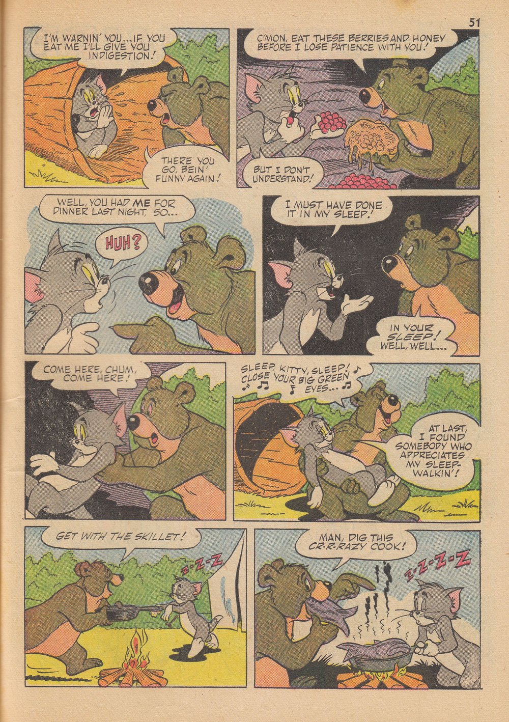 Read online Tom and Jerry's Summer Fun comic -  Issue #1 - 53