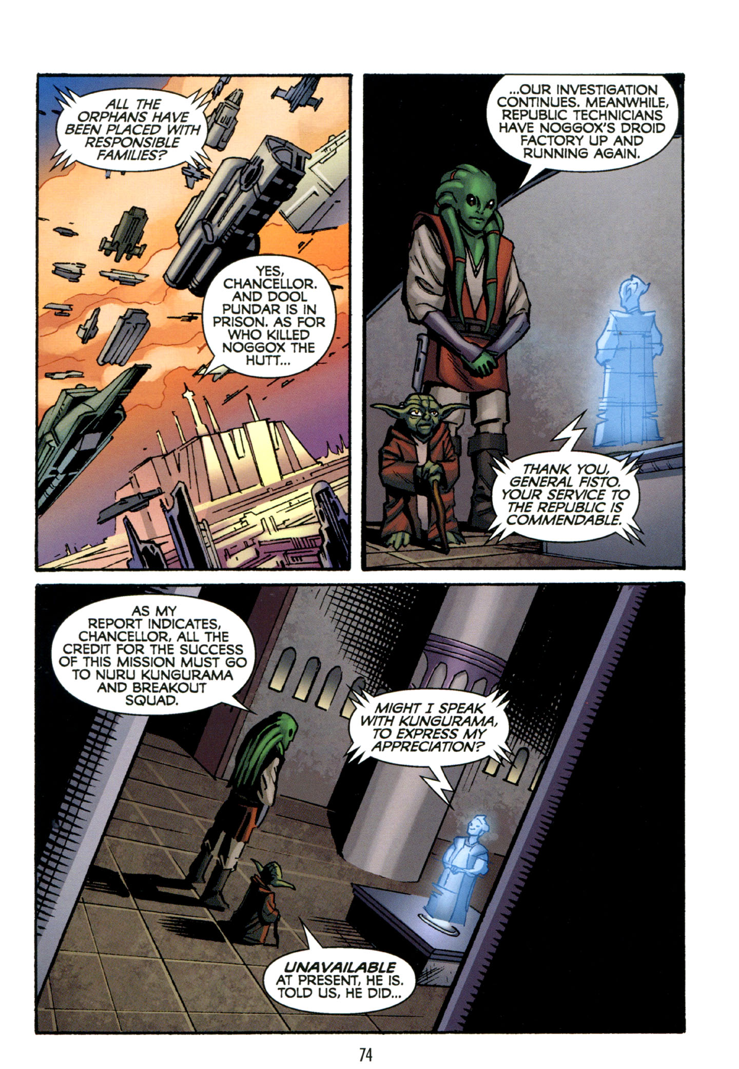 Read online Star Wars: The Clone Wars - Strange Allies comic -  Issue # Full - 75