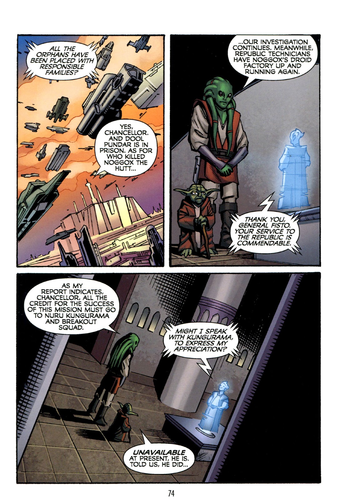 Star Wars: The Clone Wars - Strange Allies issue Full - Page 75