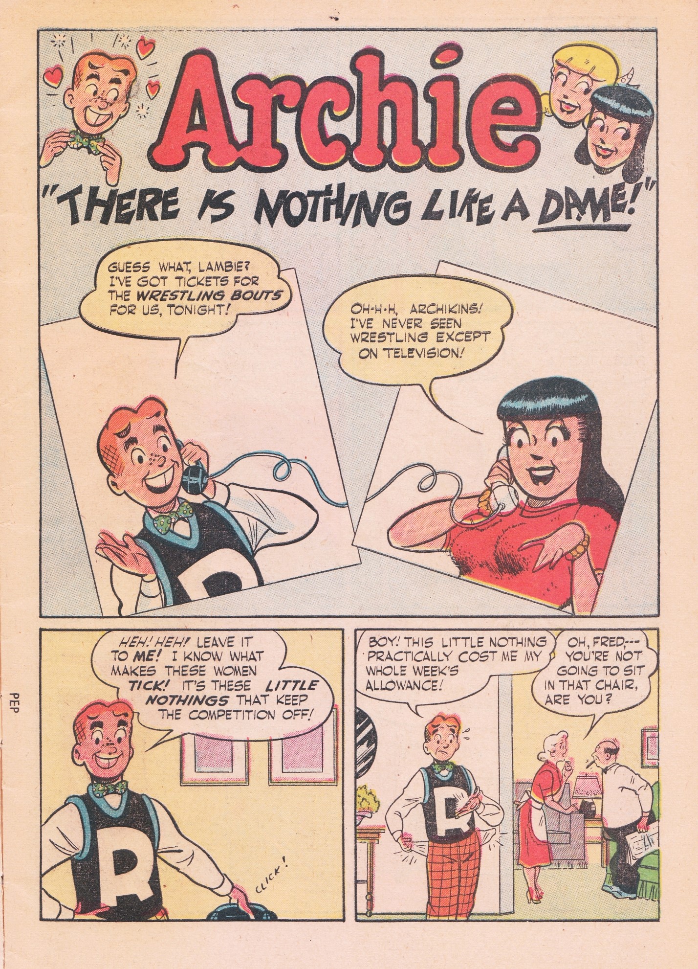Read online Pep Comics comic -  Issue #98 - 3