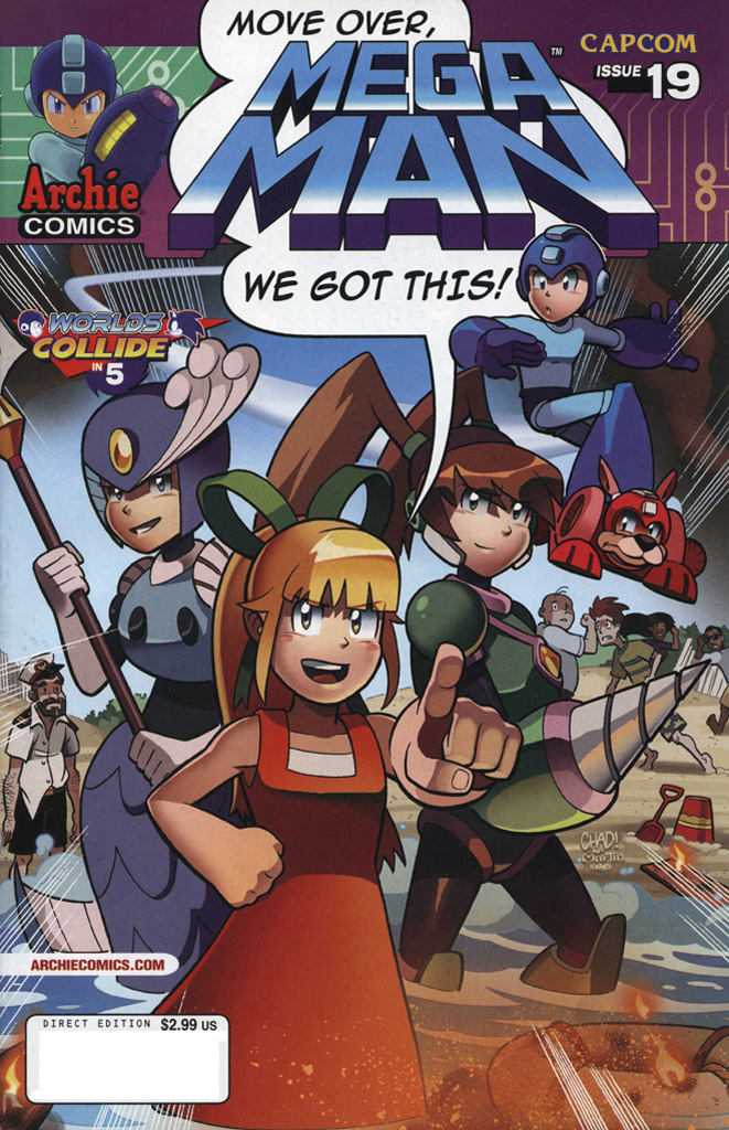 Read online Mega Man comic -  Issue #19 - 1