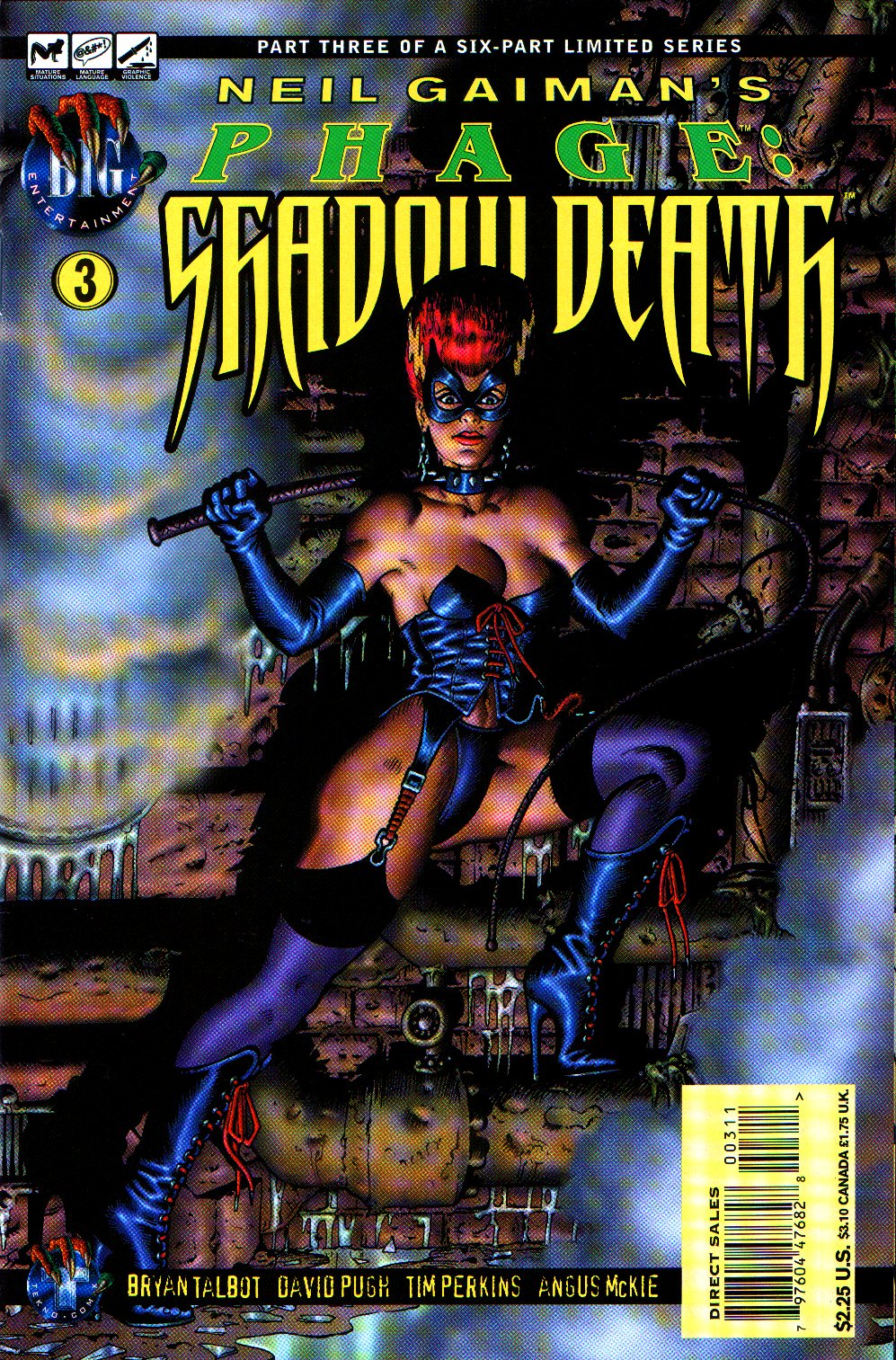Read online Neil Gaiman's Phage: Shadow Death comic -  Issue #3 - 1
