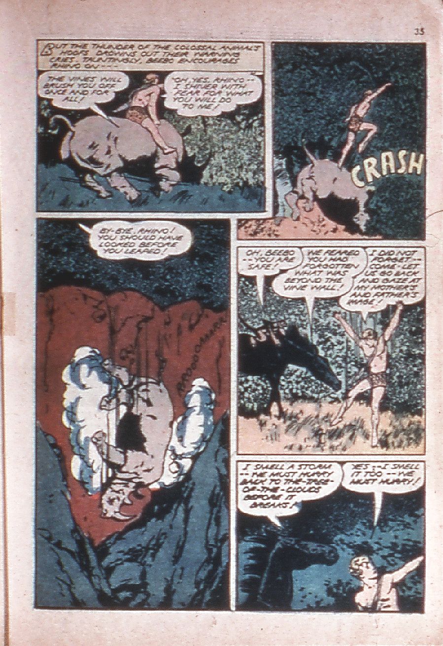 Read online Shadow Comics comic -  Issue #29 - 35