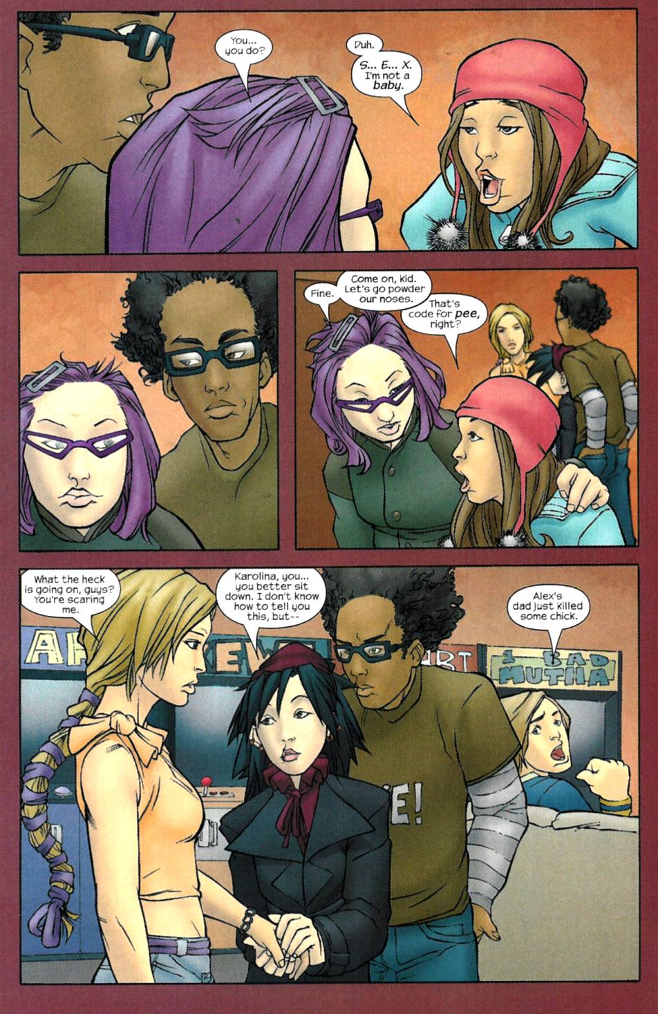 Read online Runaways (2003) comic -  Issue #2 - 9