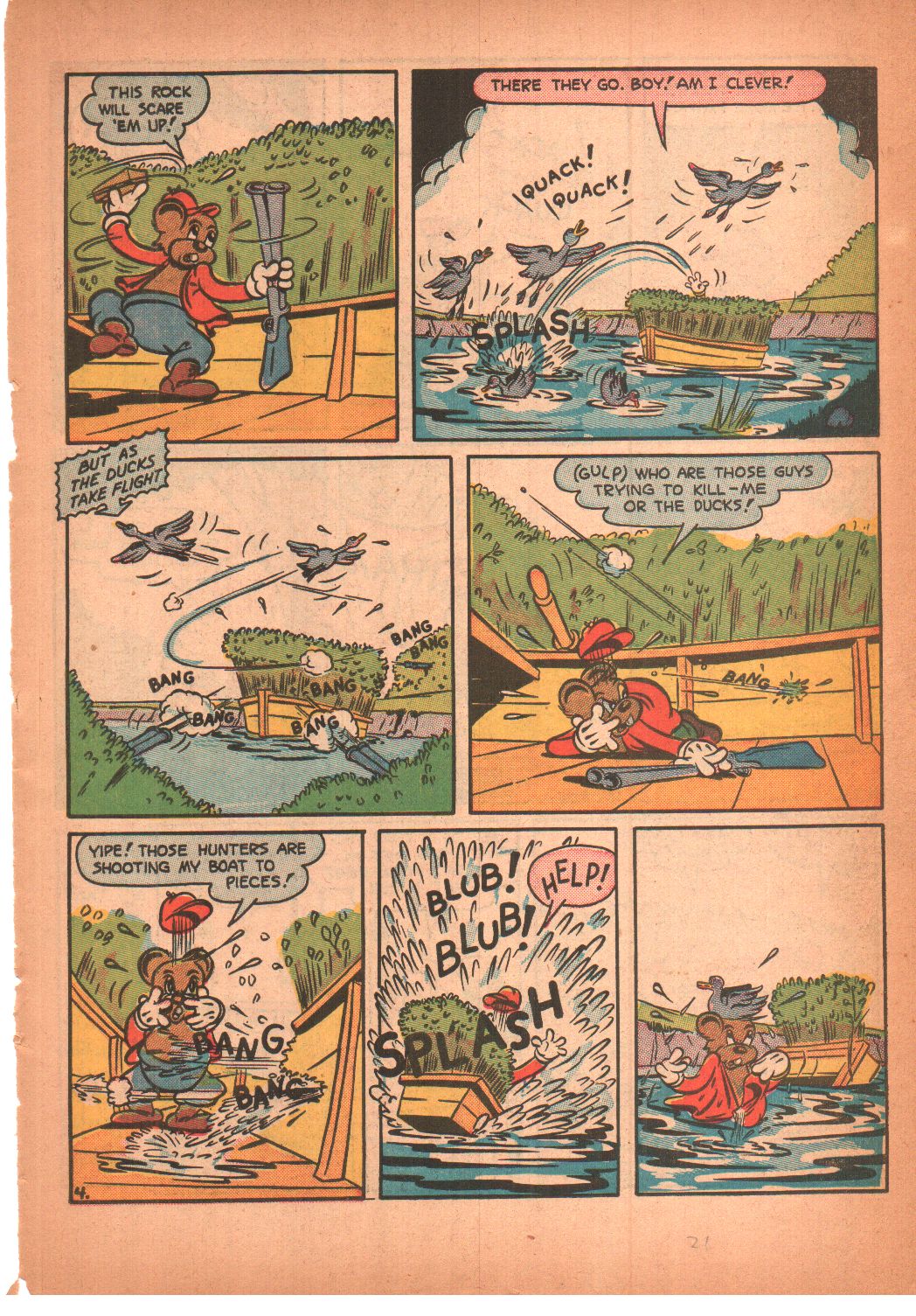 Read online Super Duck Comics comic -  Issue #3 - 22