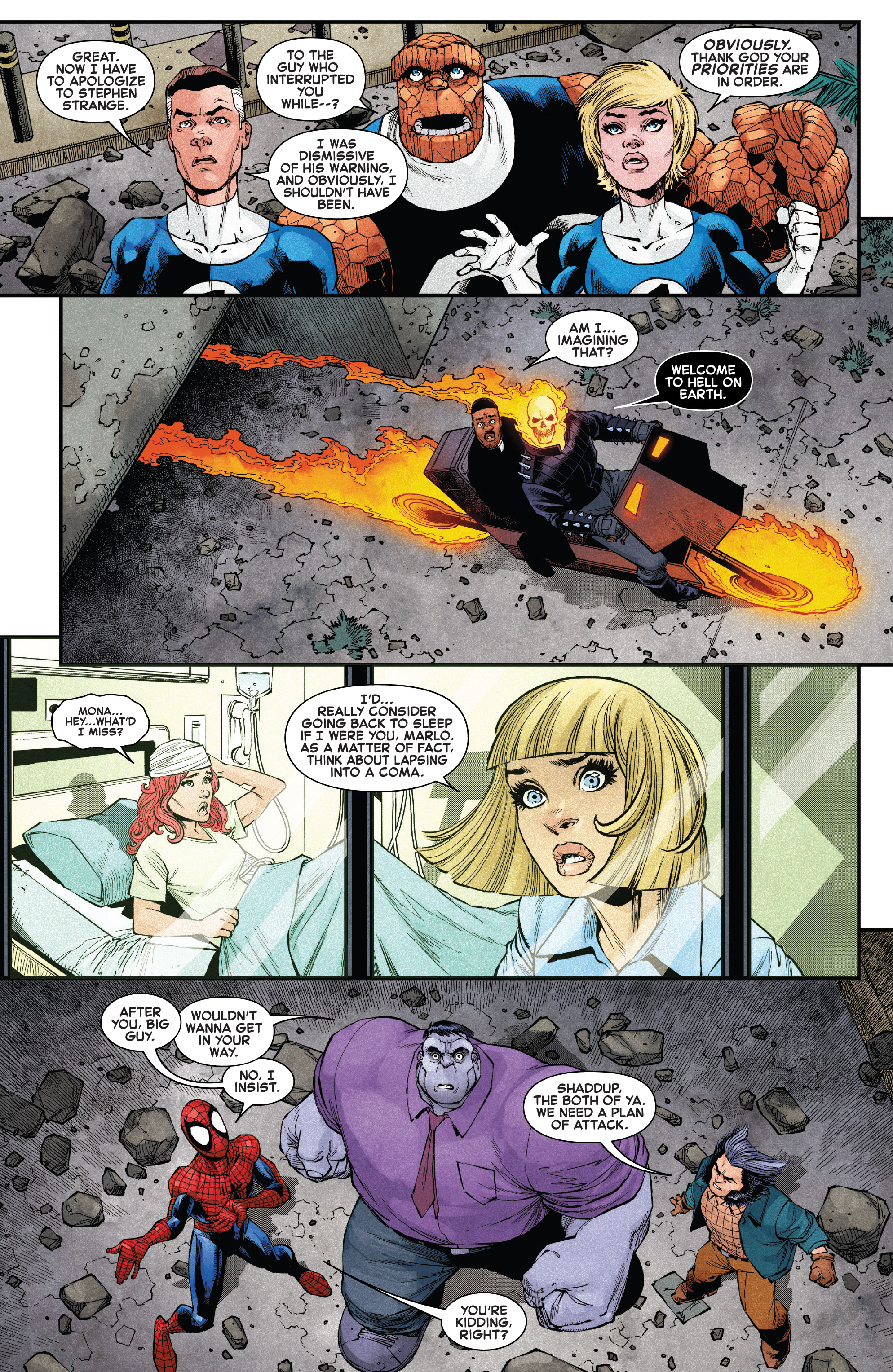 Read online New Fantastic Four comic -  Issue #5 - 4