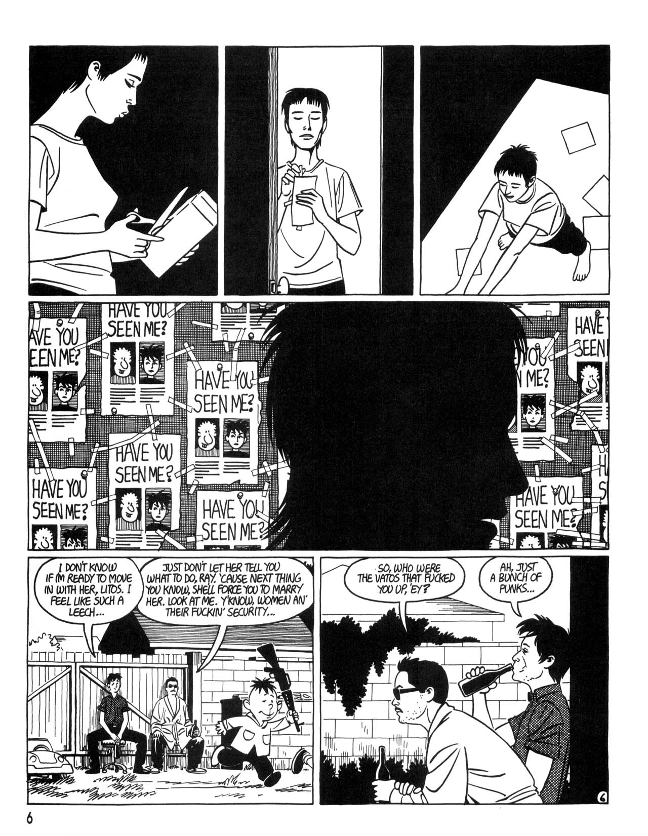 Read online Love and Rockets (1982) comic -  Issue #35 - 8