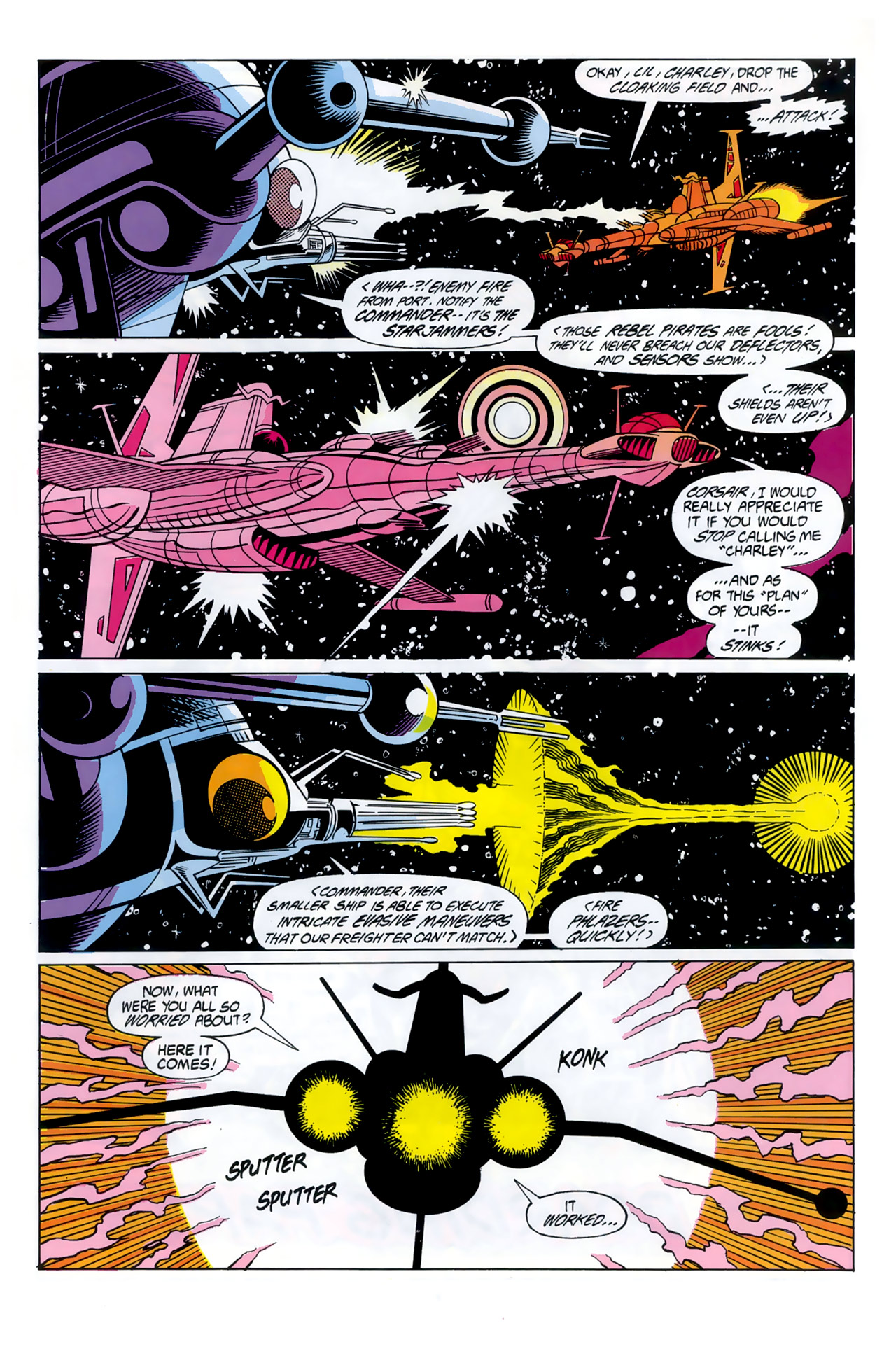 Read online X-Men Spotlight On...Starjammers comic -  Issue #1 - 3