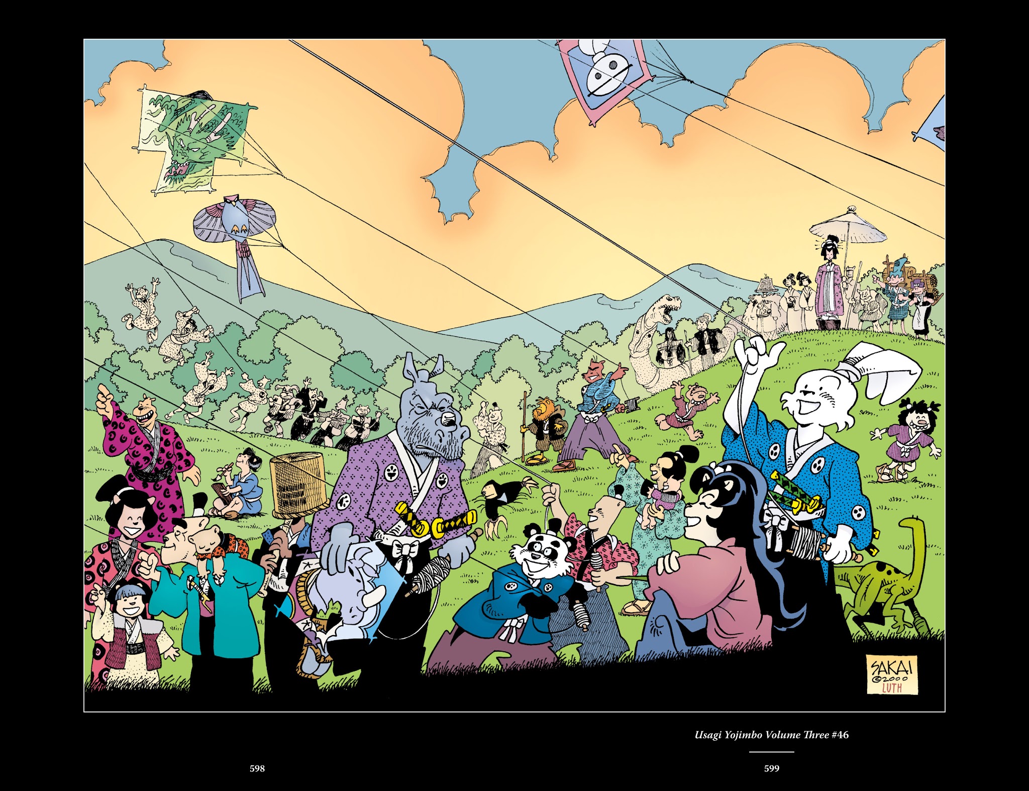Read online The Usagi Yojimbo Saga comic -  Issue # TPB 3 - 591