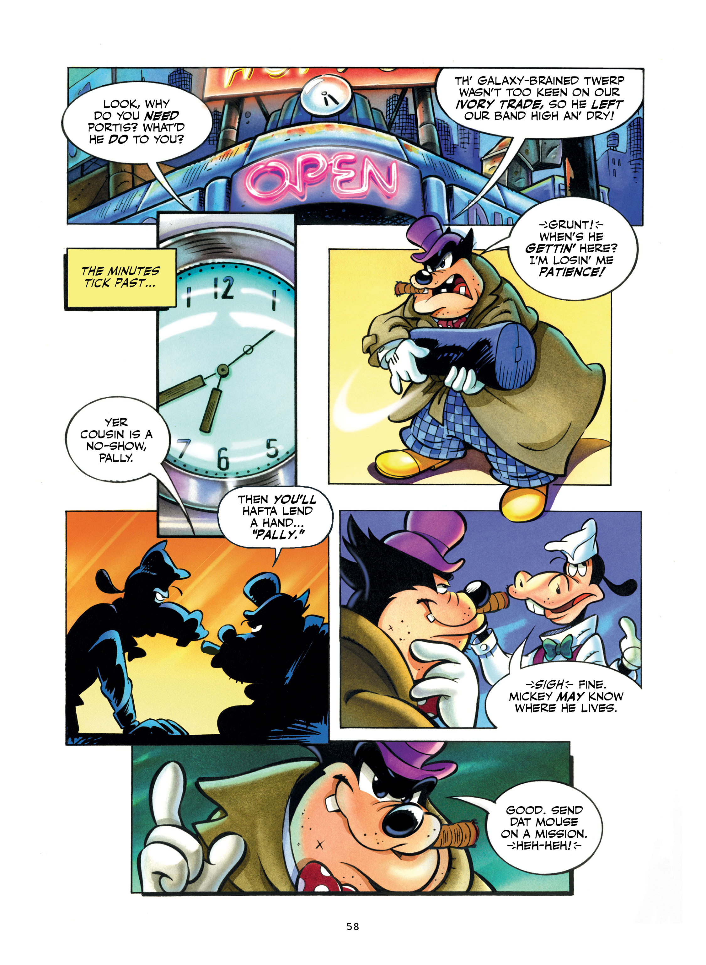 Read online Walt Disney's Mickey and Donald: "For Whom the Doorbell Tolls" and Other Tales Inspired by Hemingway comic -  Issue # TPB (Part 1) - 59