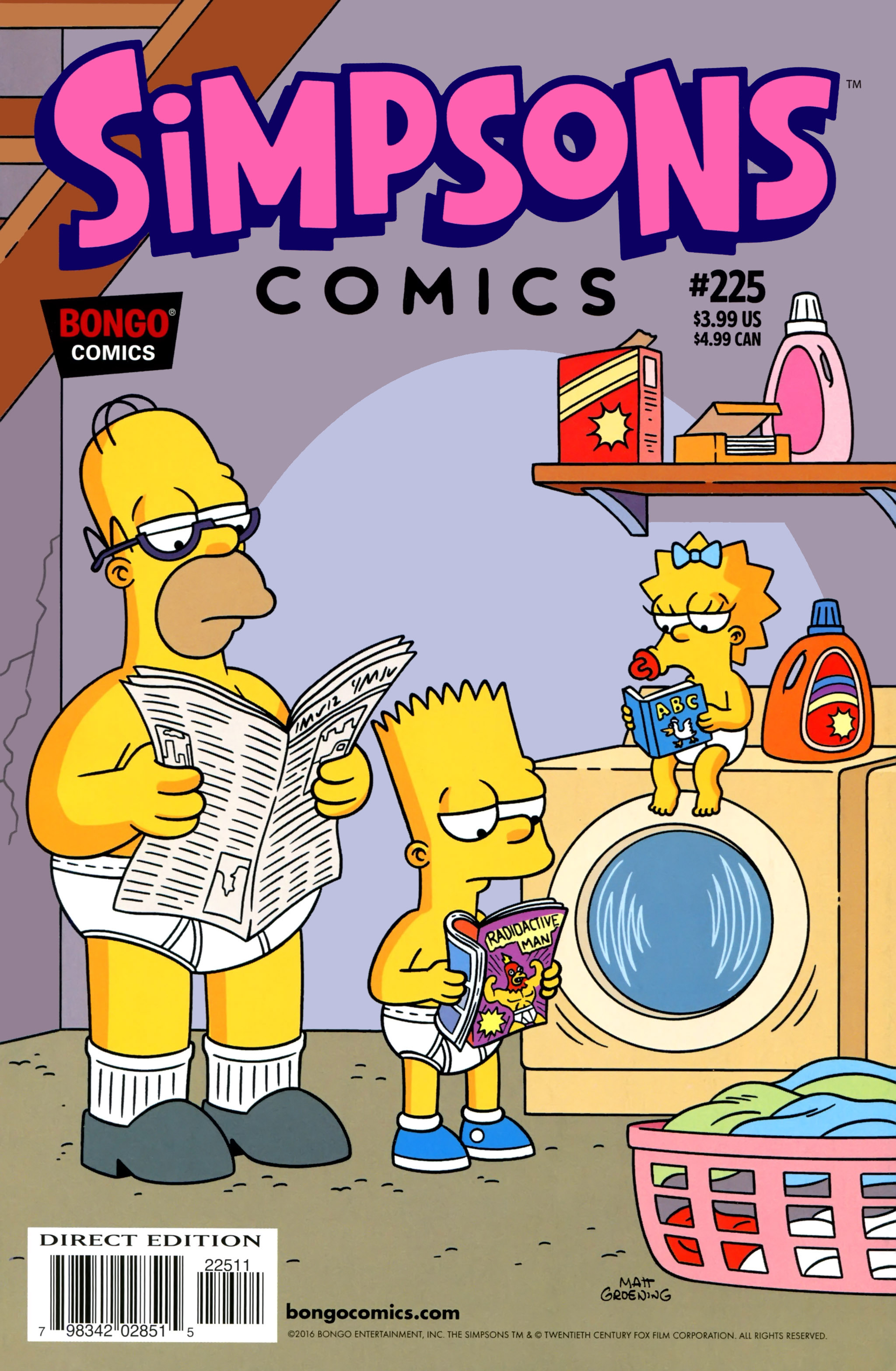 Read online Simpsons Comics comic -  Issue #225 - 1