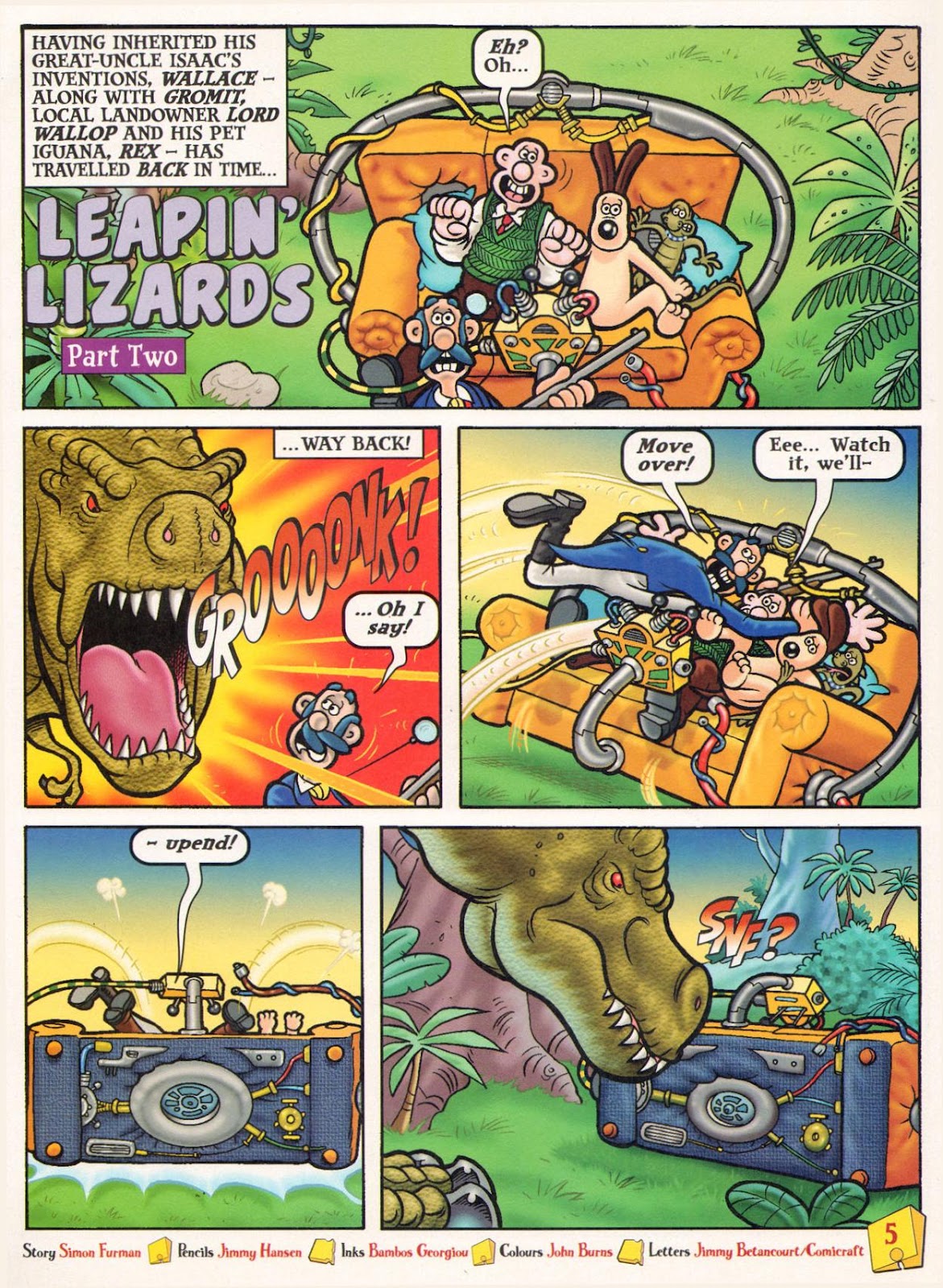 Wallace & Gromit Comic issue 12 - Page 5