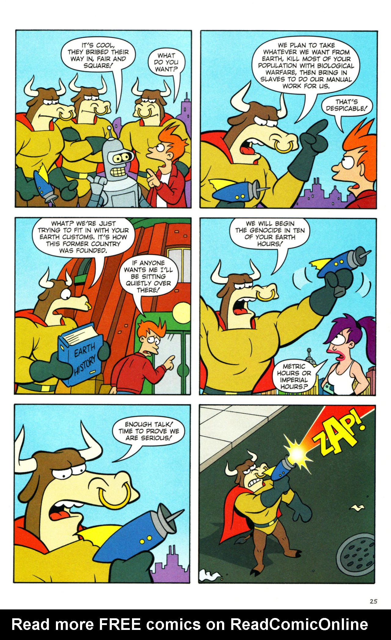 Read online Futurama Comics comic -  Issue #31 - 19