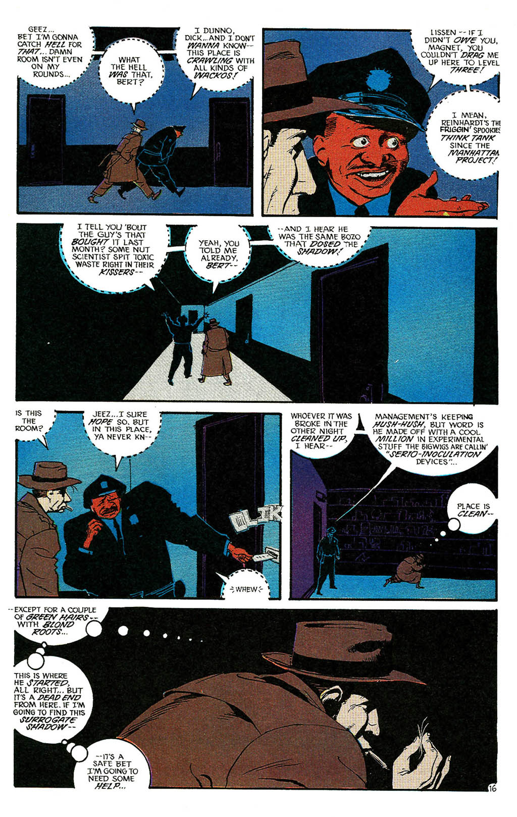 Read online The Shadow (1987) comic -  Issue #16 - 18