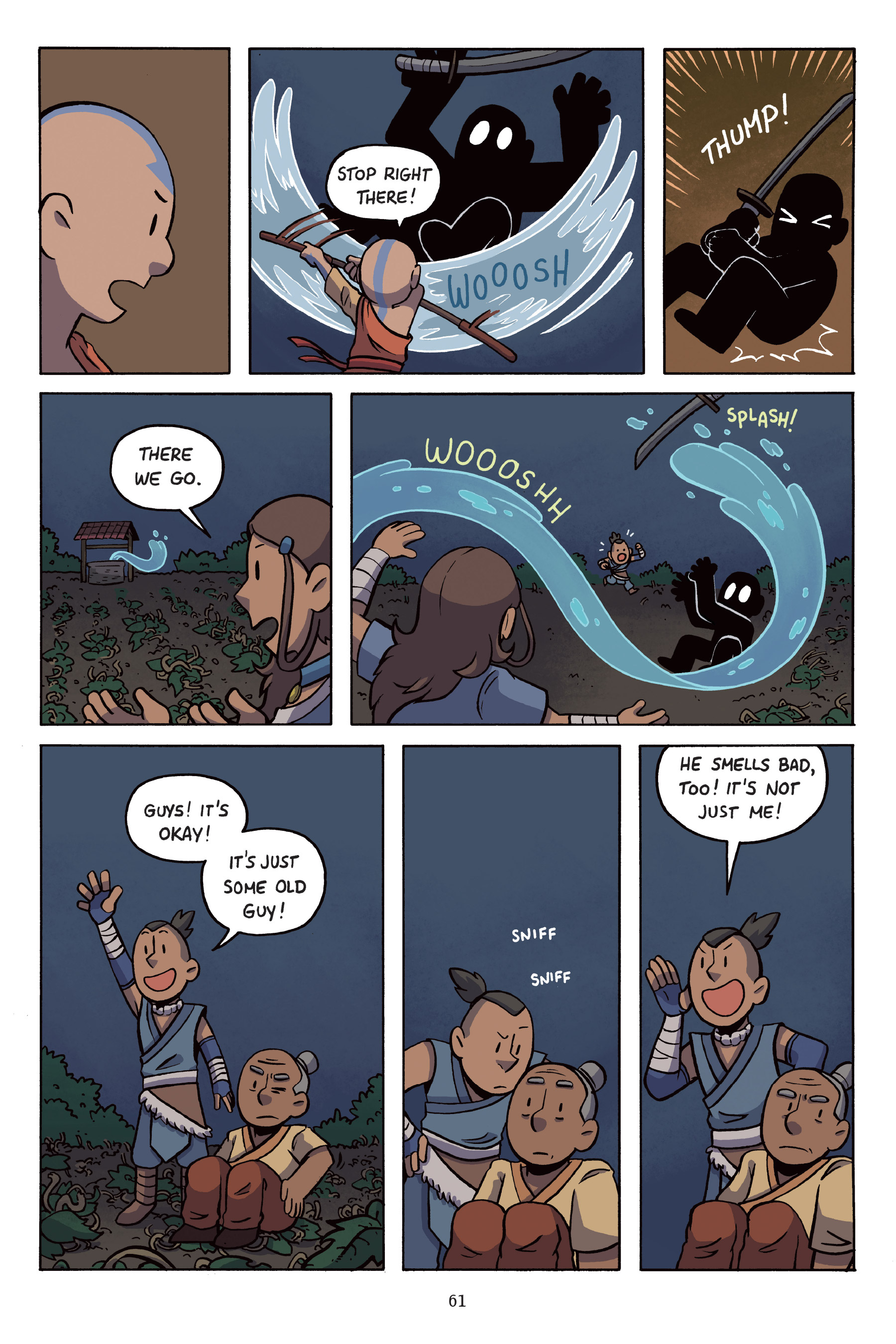 Read online Nickelodeon Avatar: The Last Airbender - Team Avatar Tales comic -  Issue # TPB - 62
