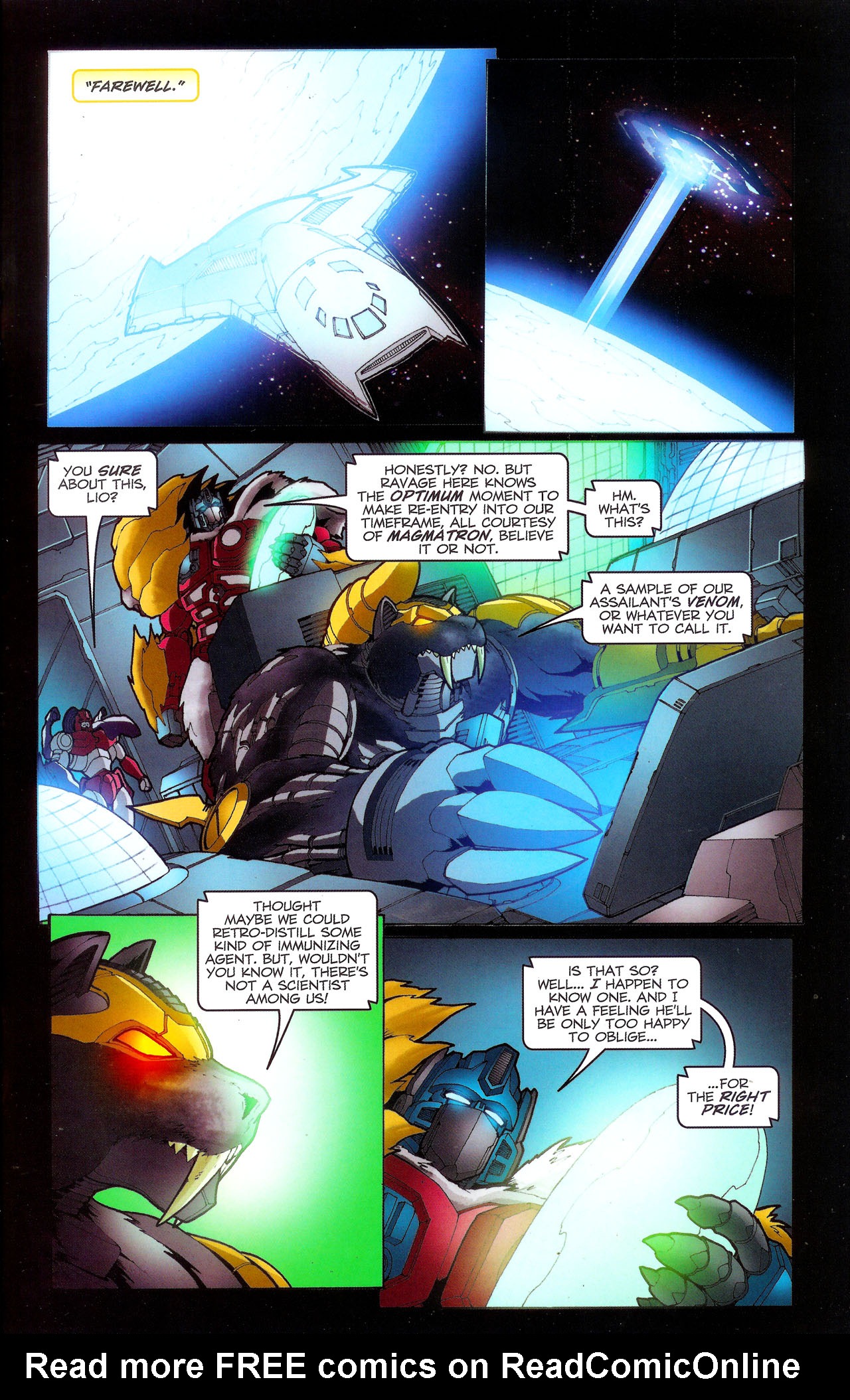 Read online Transformers: Beast Wars: The Ascending comic -  Issue #3 - 22