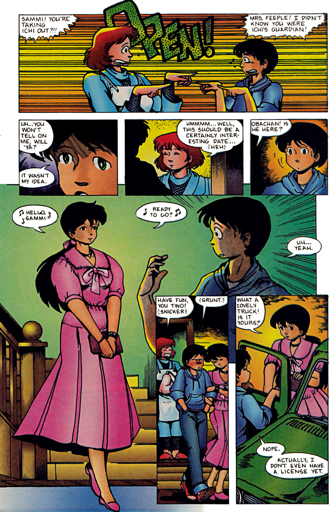 Read online Ninja High School In Color comic -  Issue #7 - 17