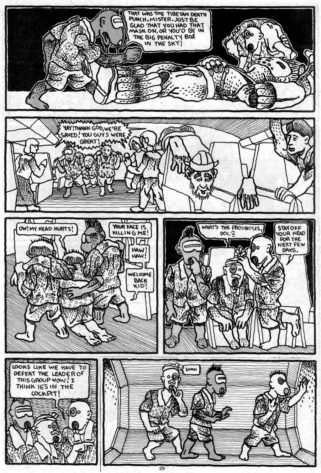 Read online Adolescent Radioactive Black Belt Hamsters comic -  Issue #1 - 29