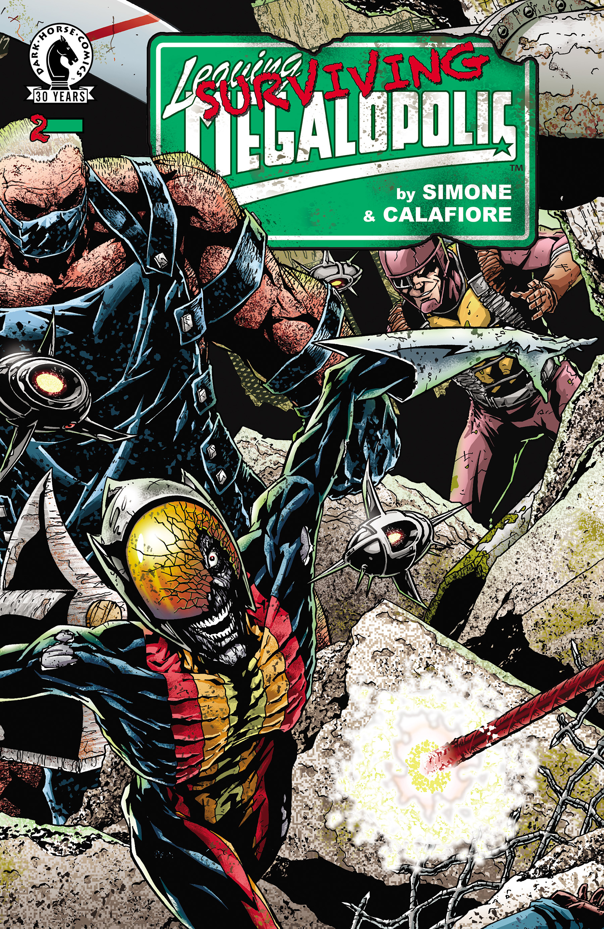 Read online Leaving Megalopolis: Surviving Megalopolis comic -  Issue #2 - 1