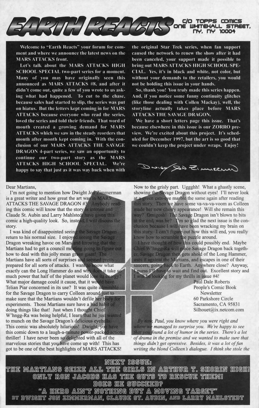 Read online Mars Attacks High School comic -  Issue #1 - 25