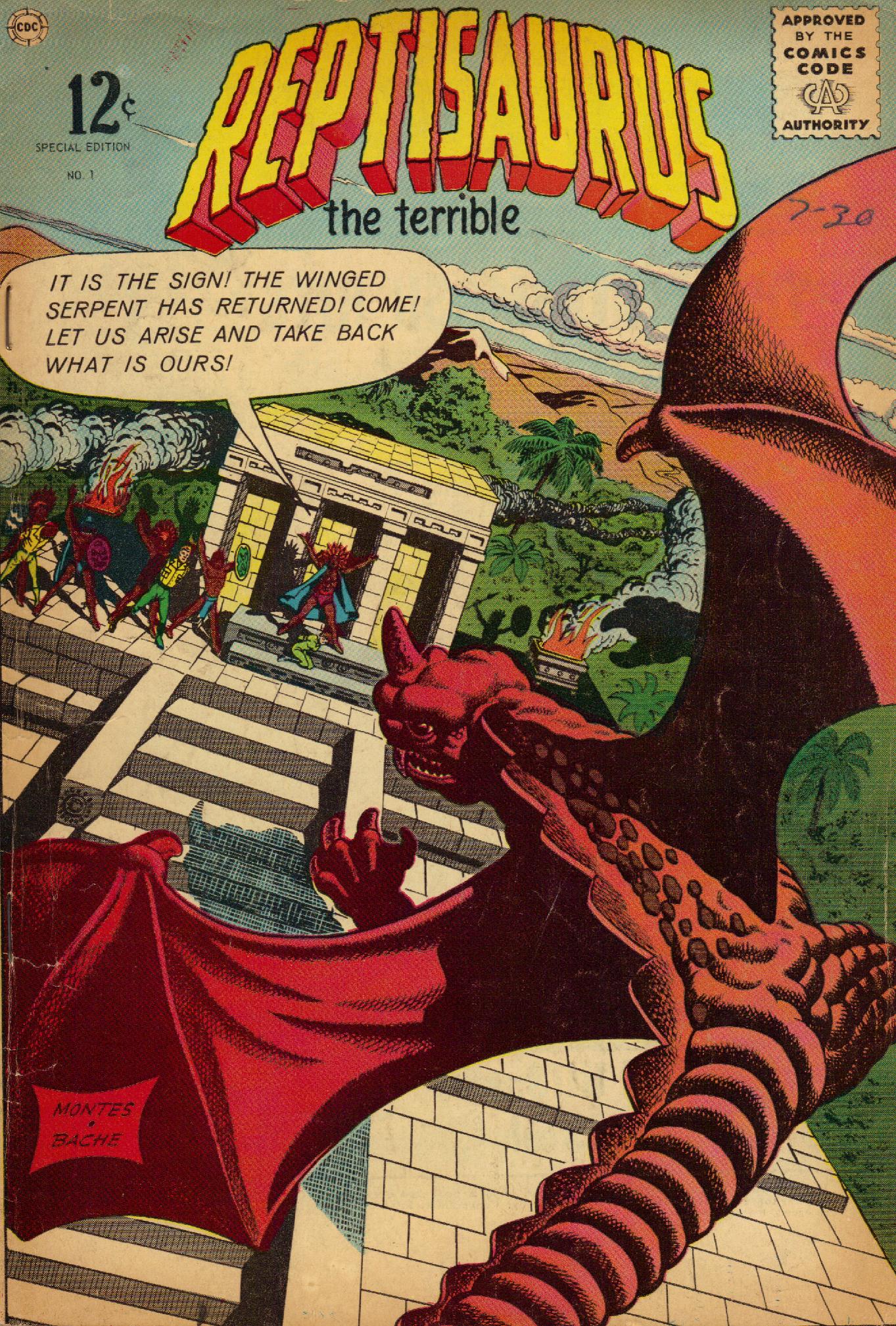 Read online Reptisaurus comic -  Issue # _Special 1 - 1