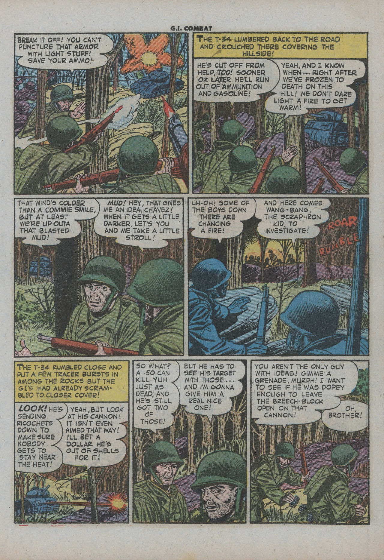 Read online G.I. Combat (1952) comic -  Issue #38 - 16