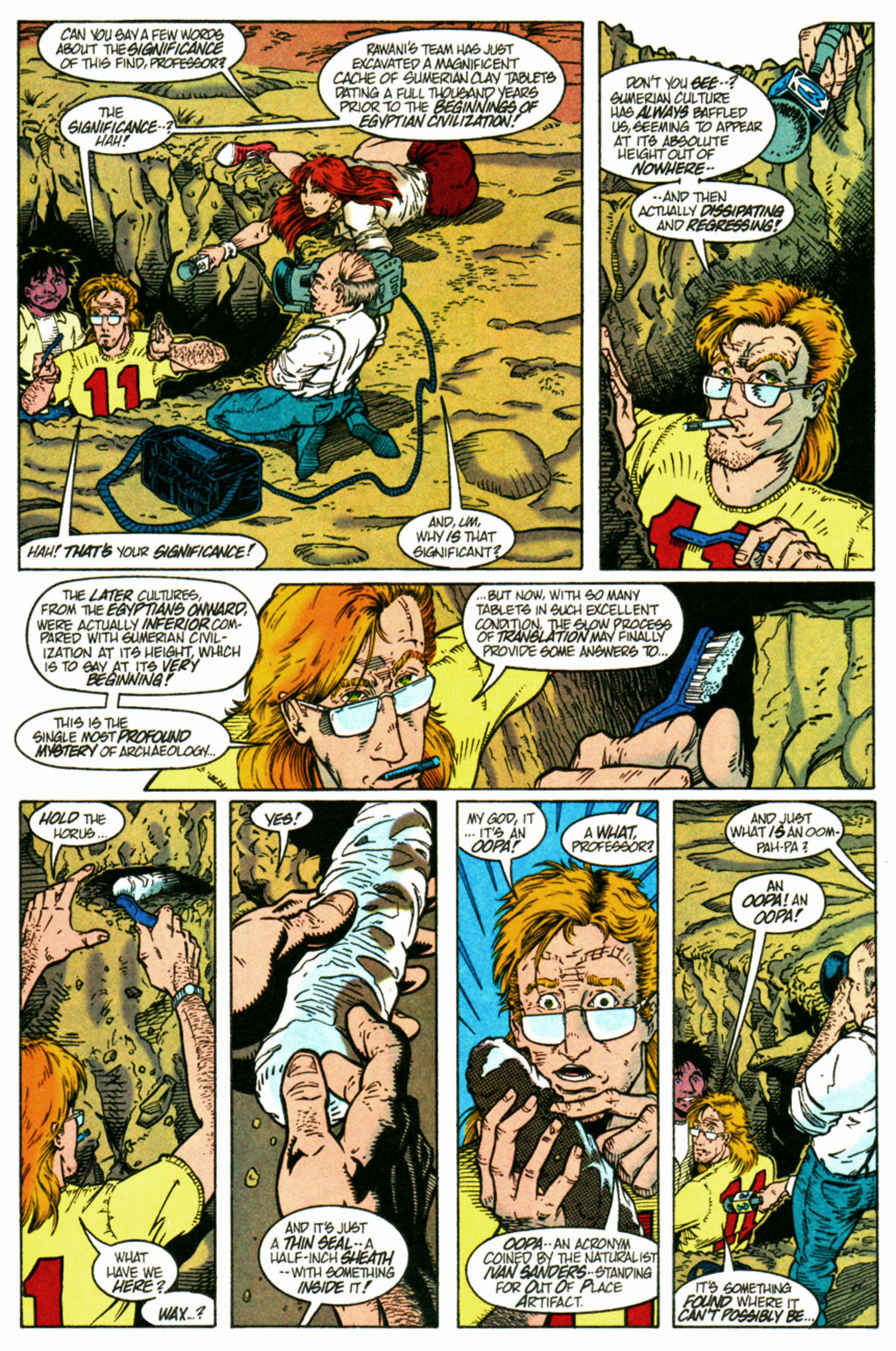 Read online Xenobrood comic -  Issue #0 - 4